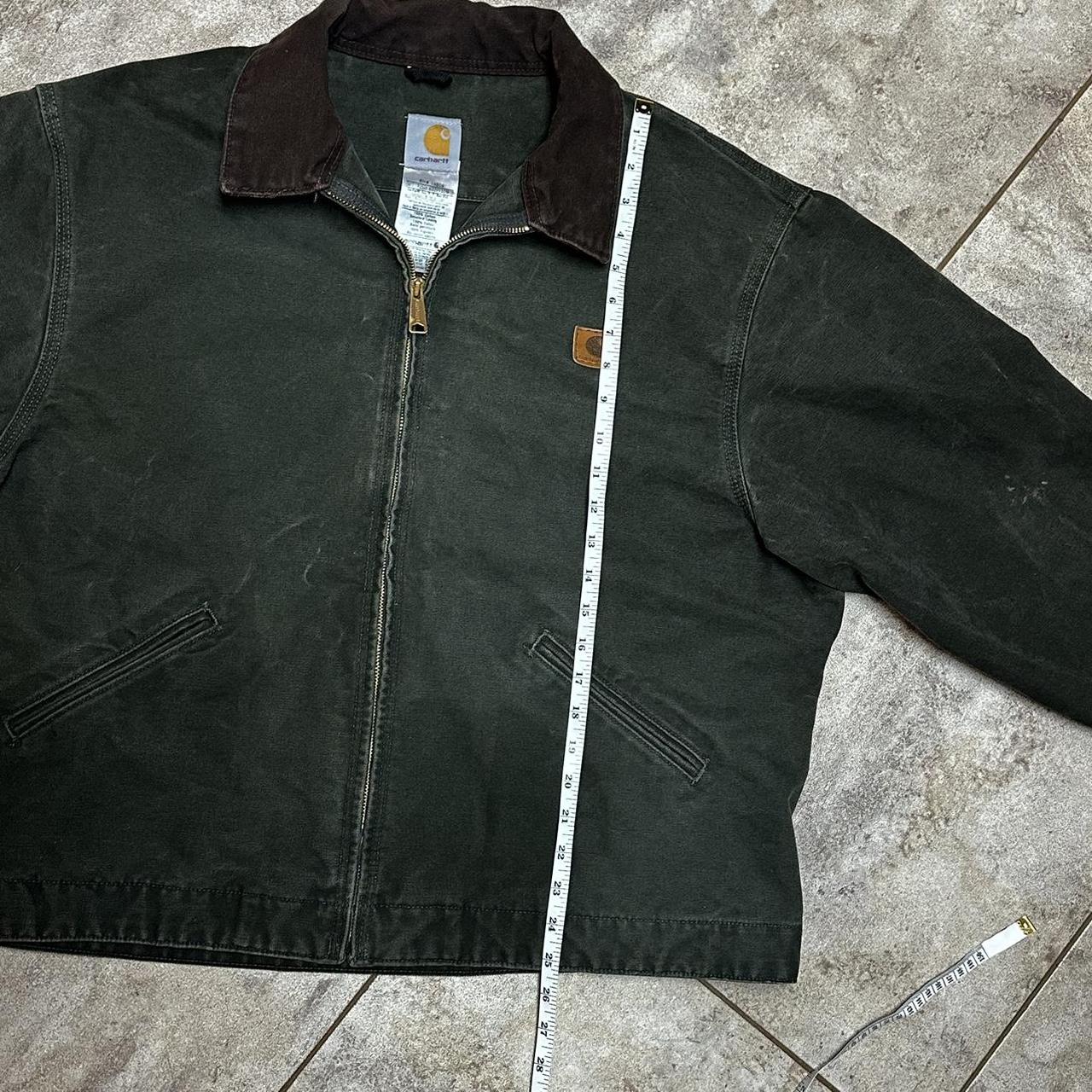 Carhartt army green on sale jacket