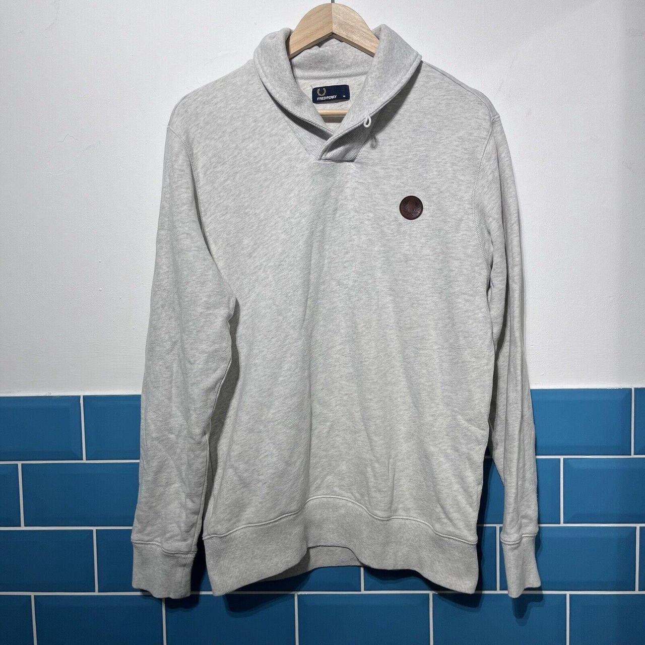 fred perry shawl neck sweater