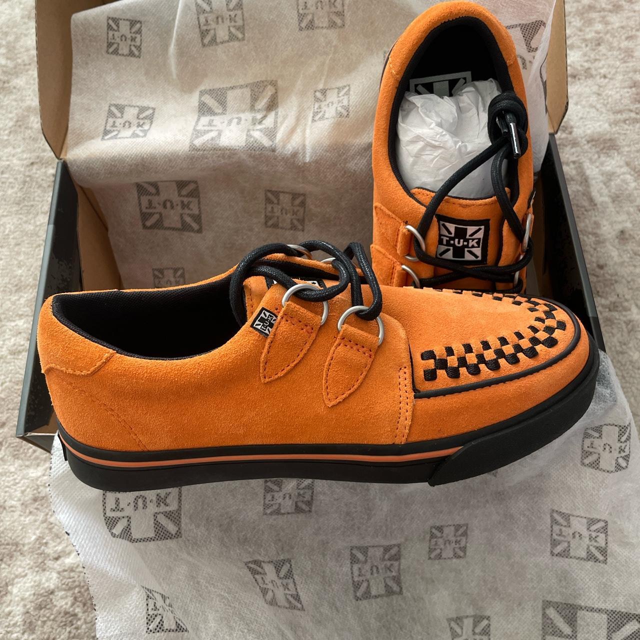 #CREEPITREAL #TUKSHOES Burnt Orange Faux