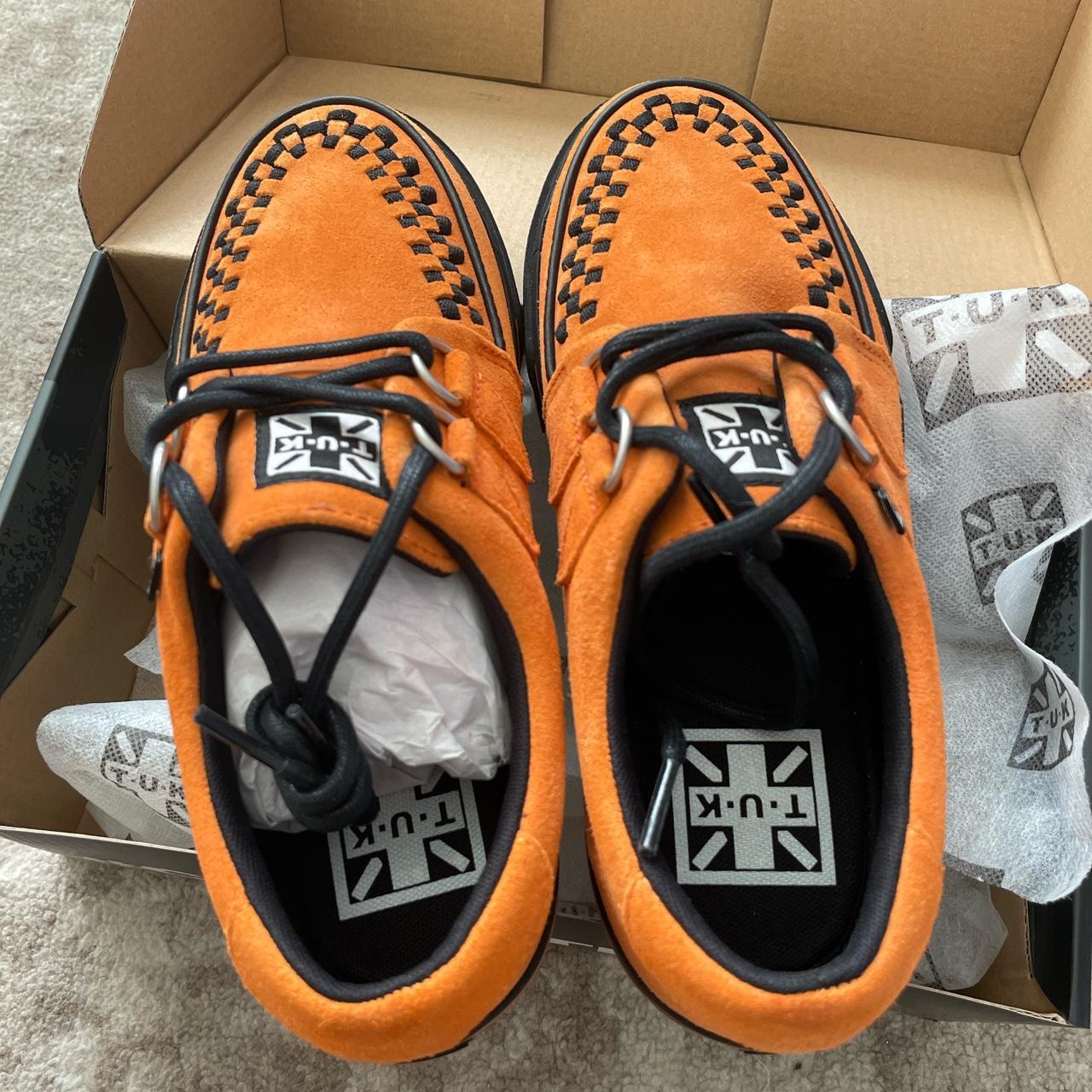 CREEPITREAL #TUKSHOES Burnt Orange Faux Depop