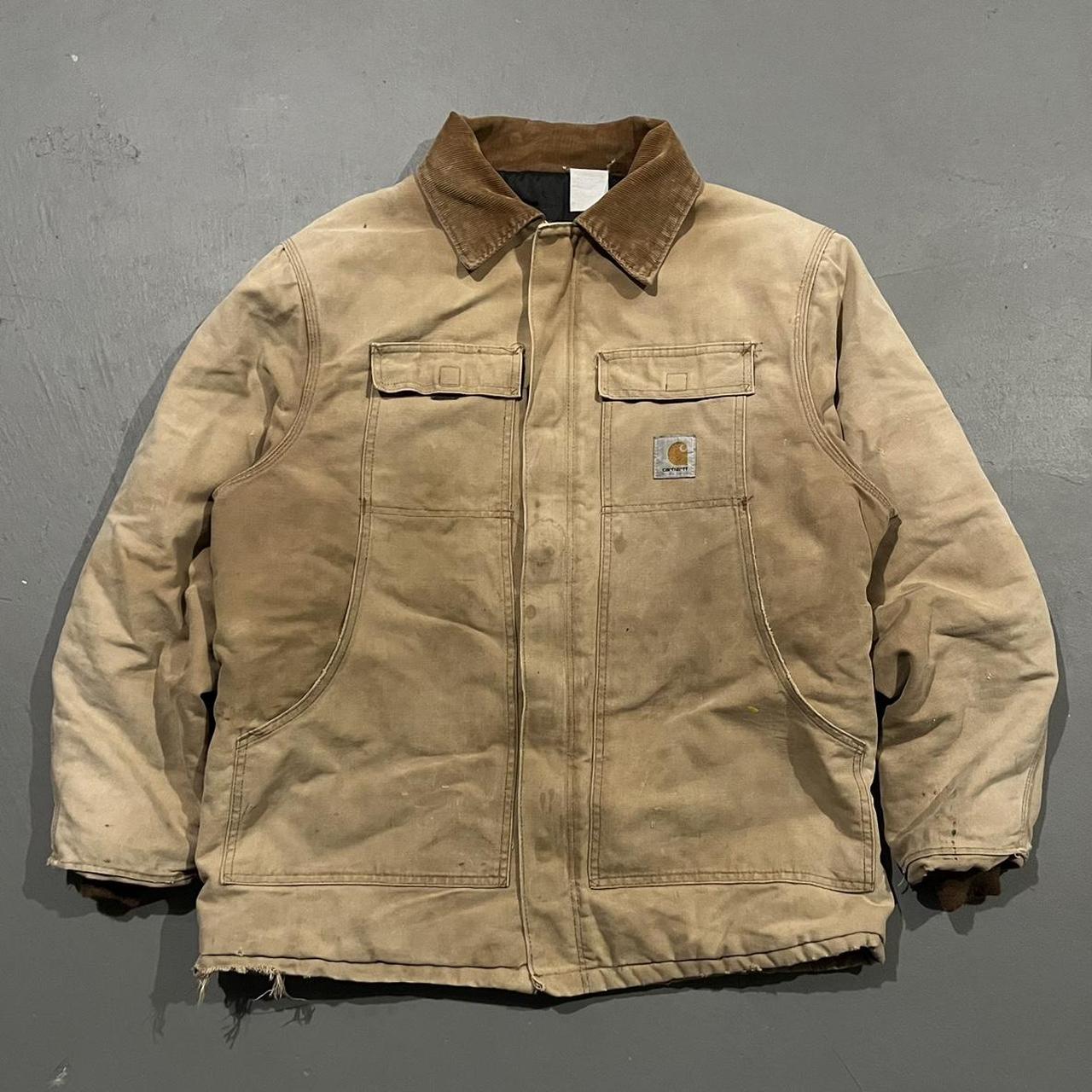 90s usa製　Carhartt chore coat duck jaket 90s carhartt DUCK CHORE COAT MADE IN USA 🇺🇸 Siz