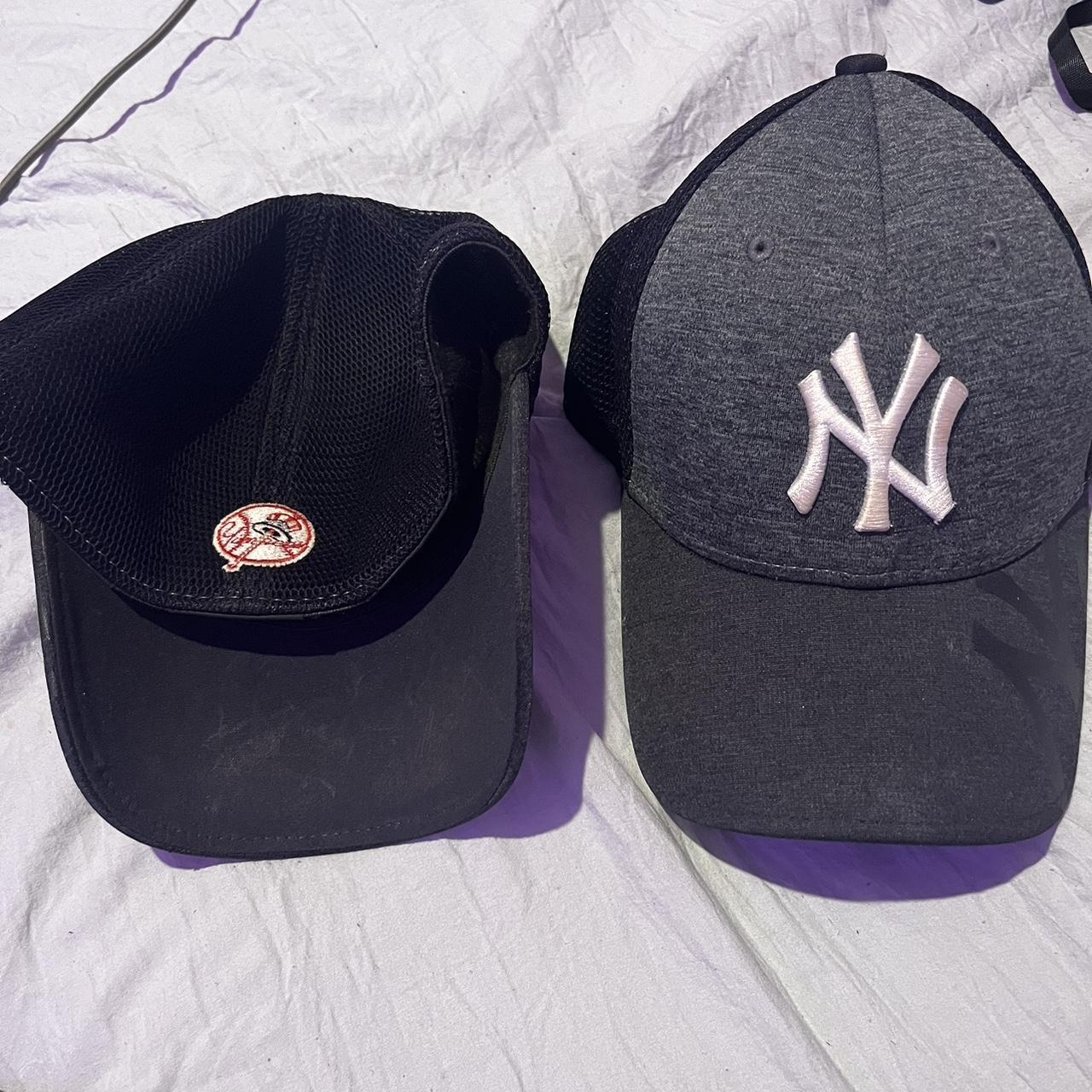 Fanatics Men's Black and Grey Hat Depop