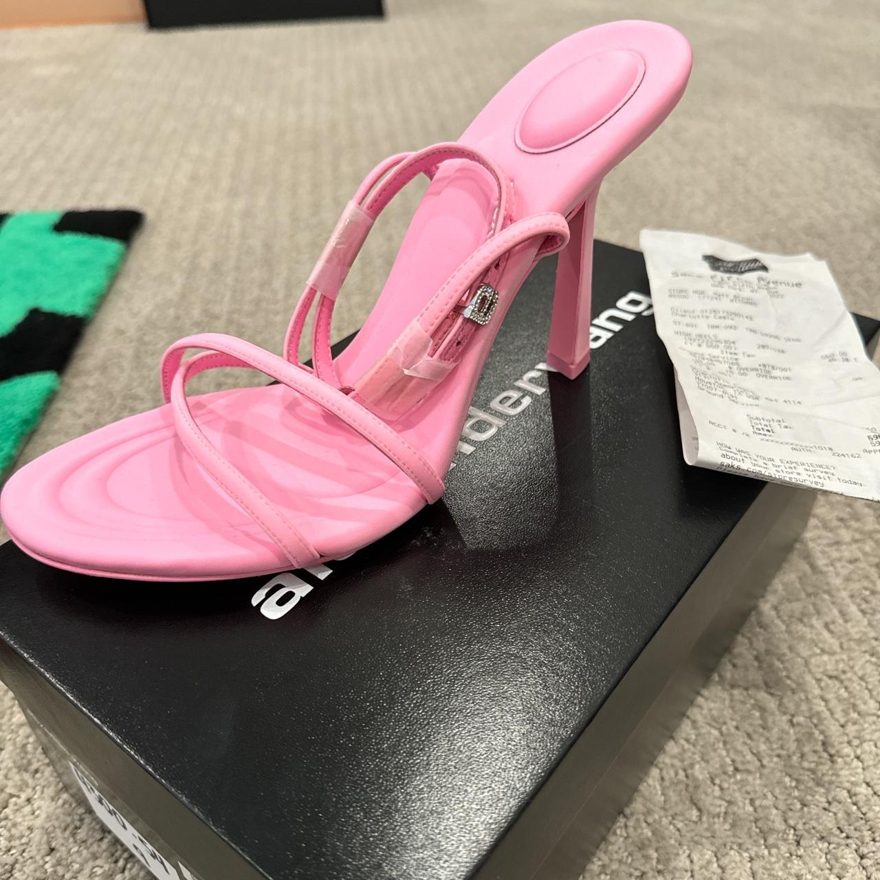 Alexander wang pink discount sandals