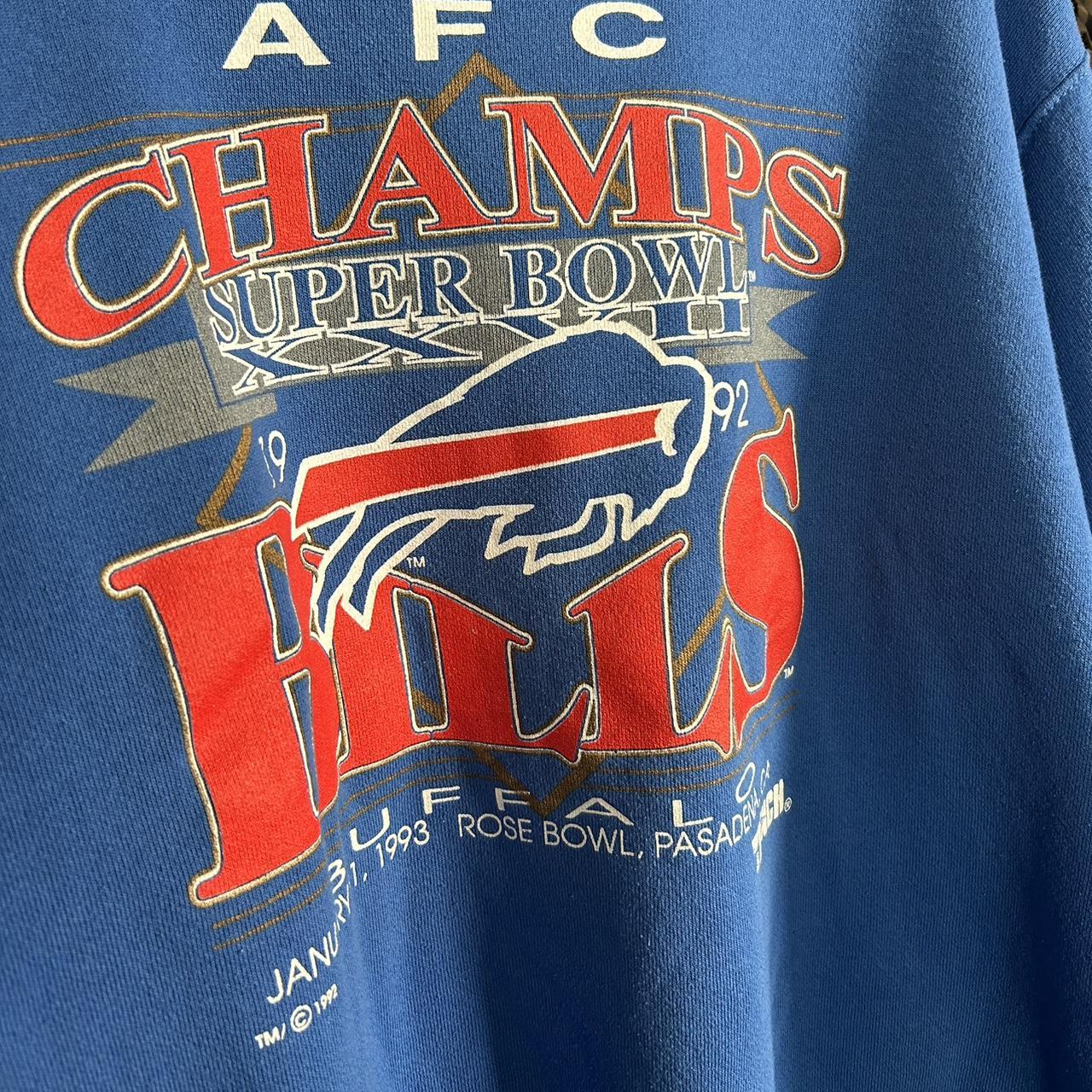 Vintage NFL (Trench) - Buffalo Bills AFC Champs Crew Neck