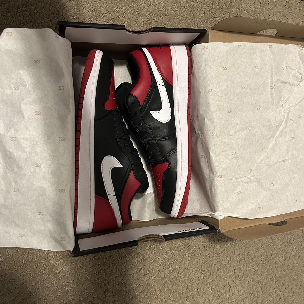 Jordan 1 Low Alternate Bred Toes