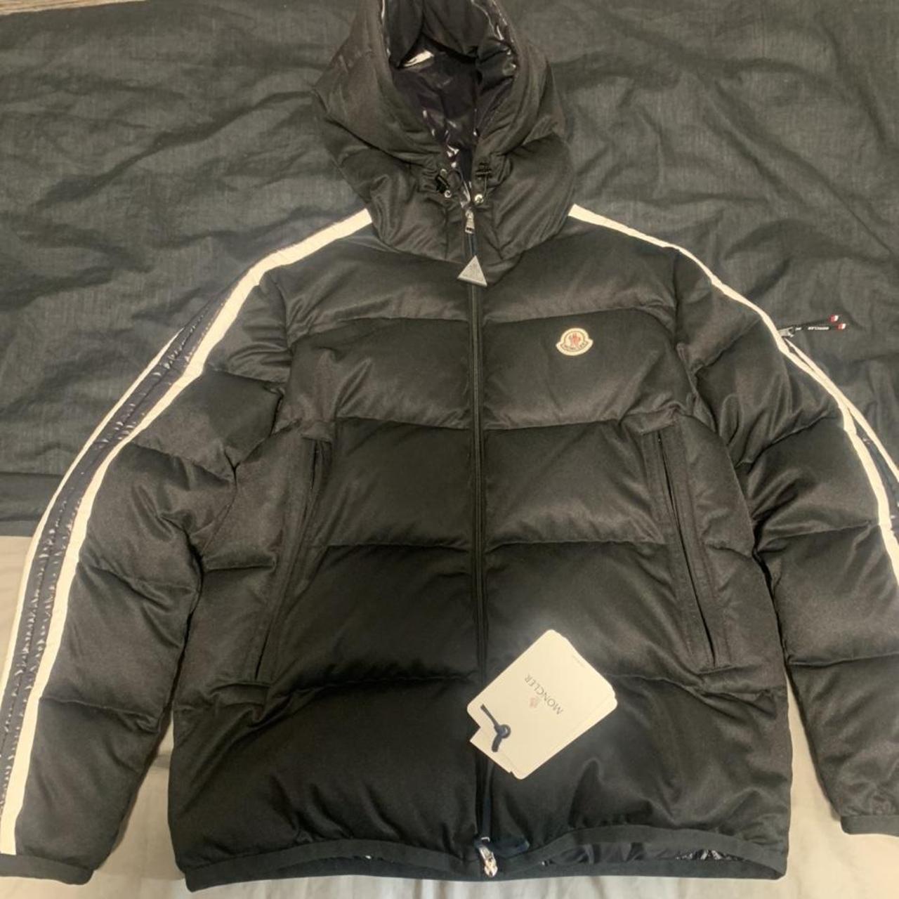 Moncler Sanbesan Puffer Jacket - Black BRAND NEW,... - Depop