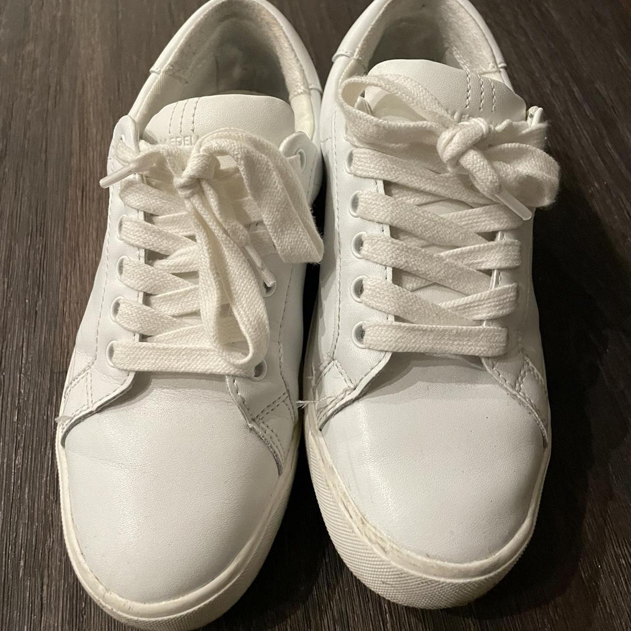 Sam Edelman white sneakers Size: 6... - Depop