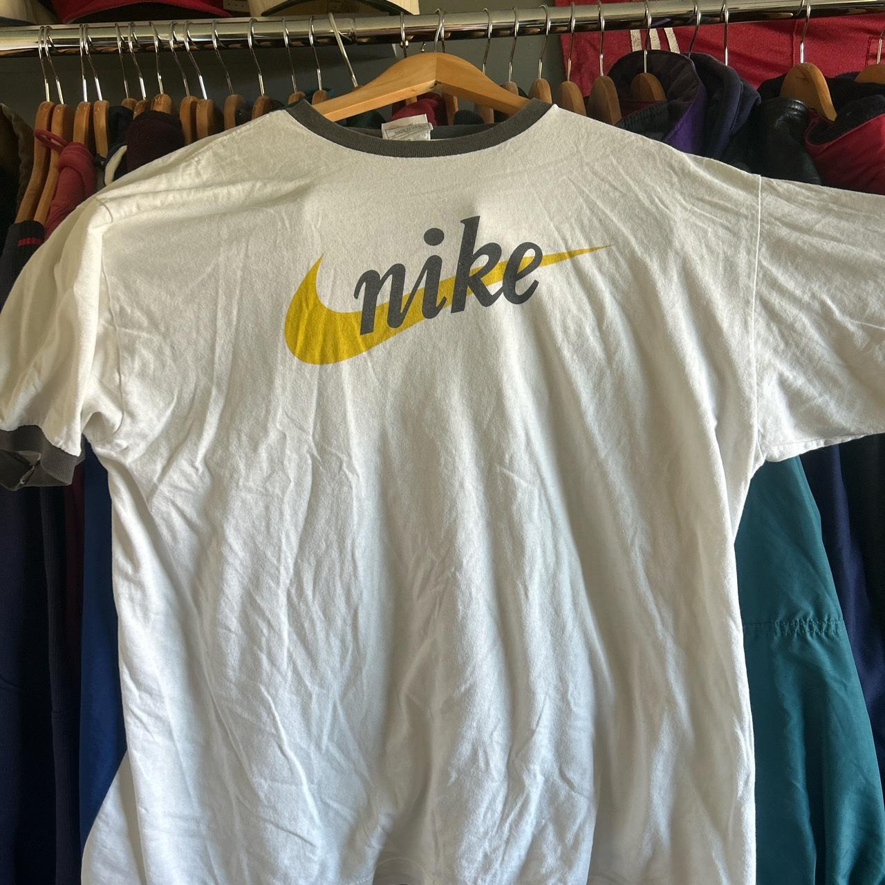 Vintage Nike tee shirt size L made in usa - Depop