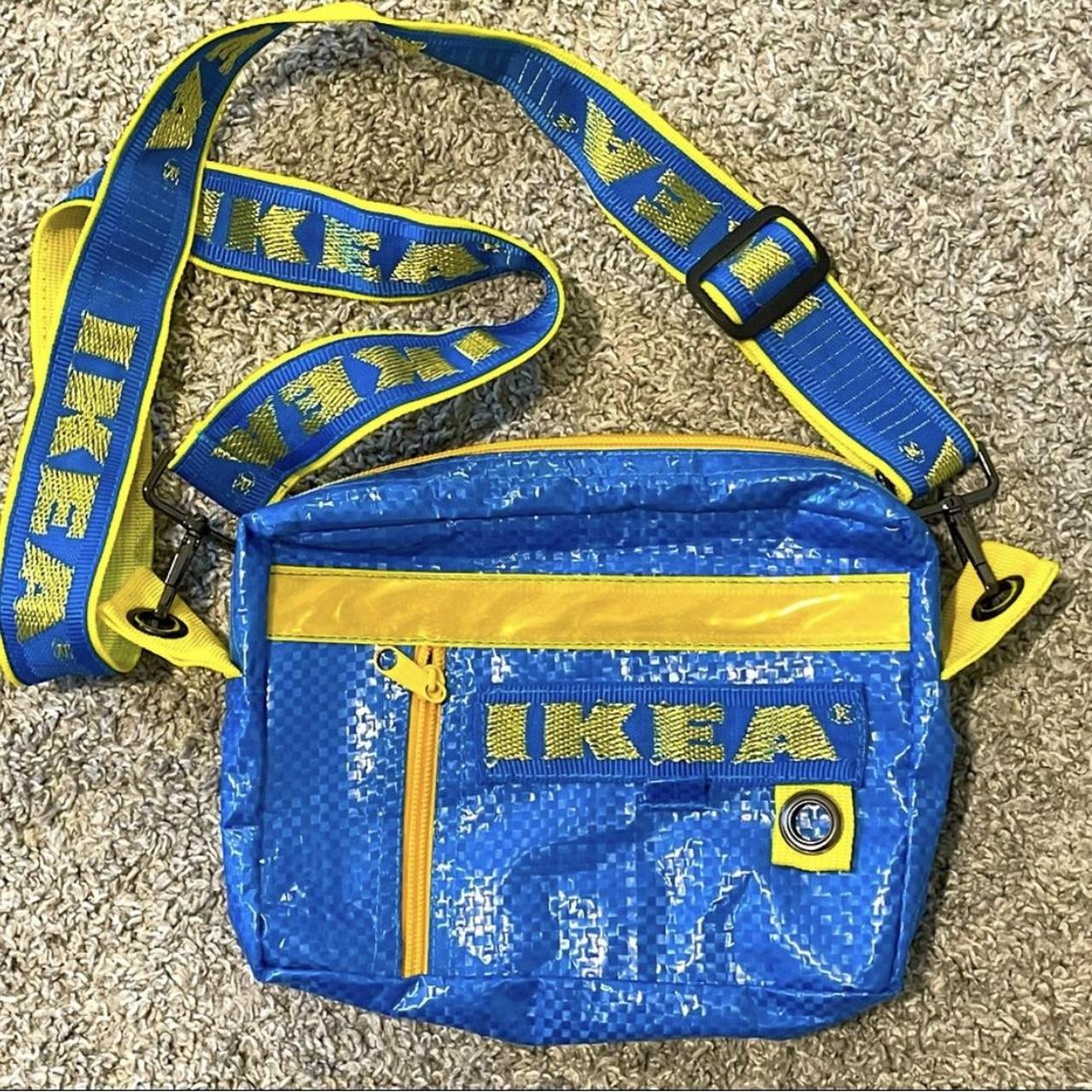 IKEA Women's Yellow and Blue Bag