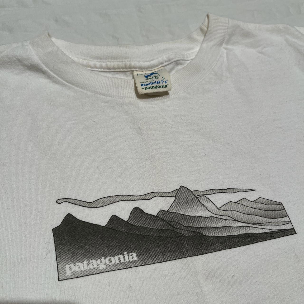 90s patagonia Beneficial T's USA製 Mサイズ レッド Tシャツ