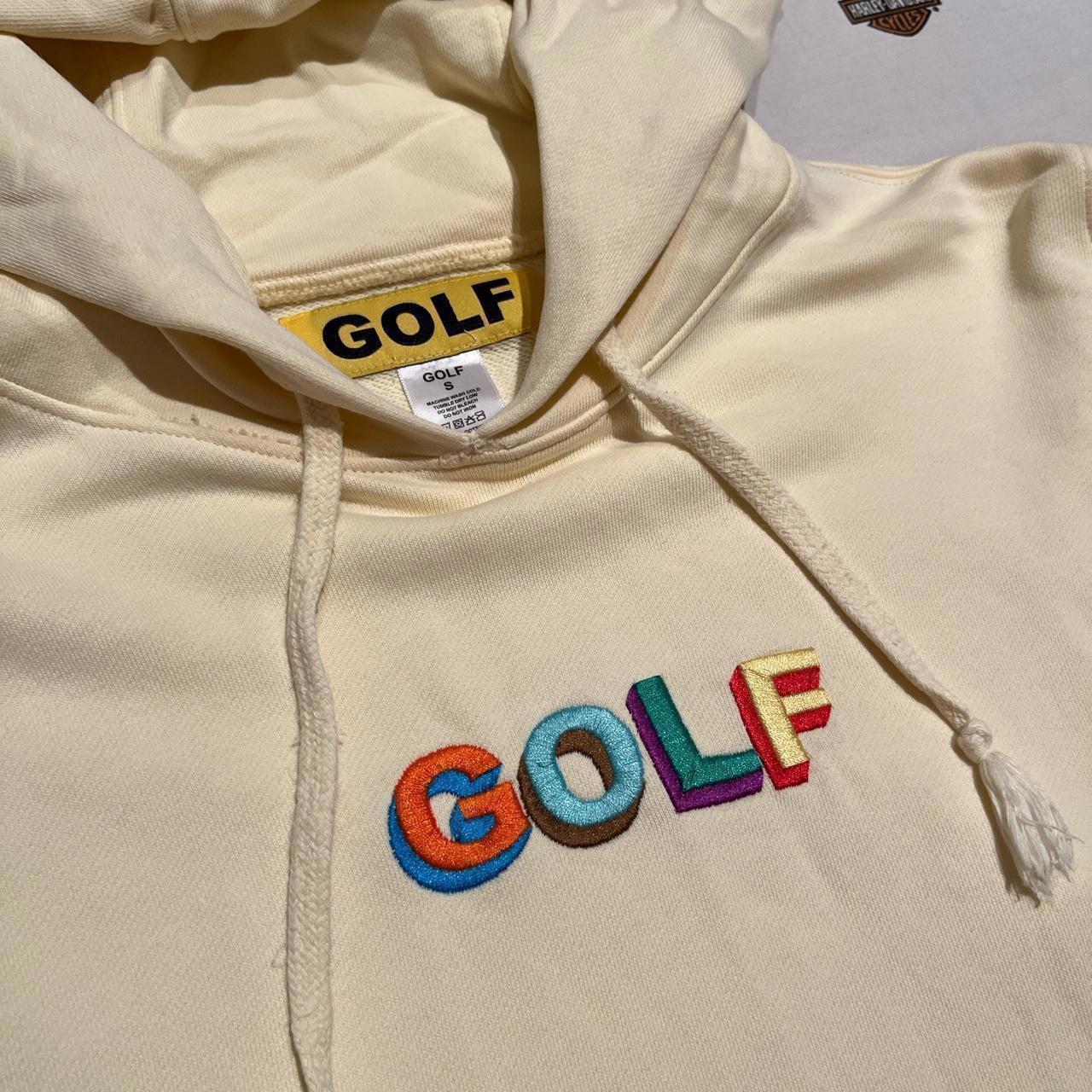 Hoodie Sweater Golf Wang Hoodie Cream Golf Wang Tyler Creator