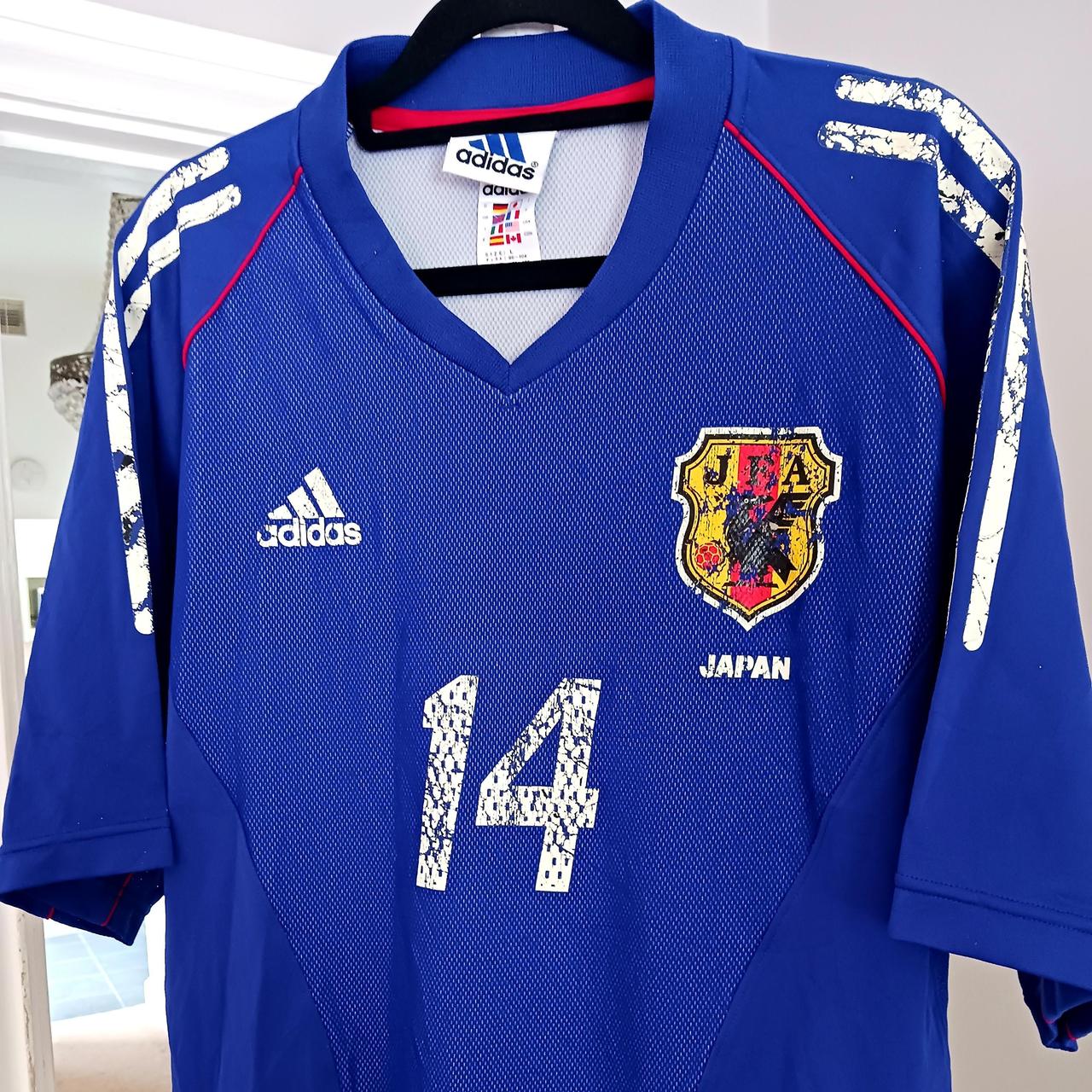 adidas Remember '98 Tシャツ　アディダス 2002 日本代表 2002 Japan adidas World Cup Track Jacket - 6/10 - (L)