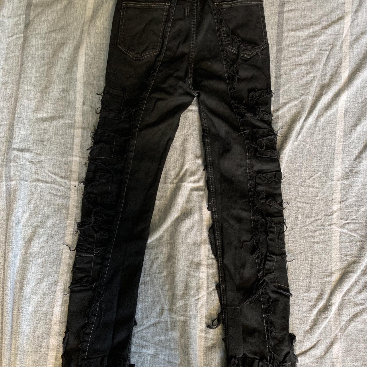 Rick Owens Men S Black Jeans Depop