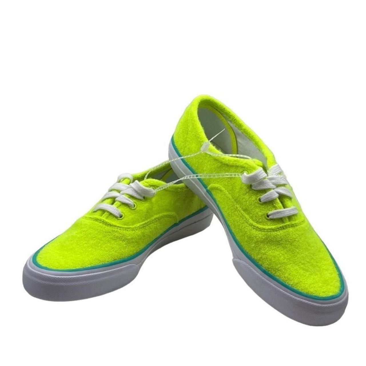 Keds SZ neon green tennis ball fabric lace - Main Image