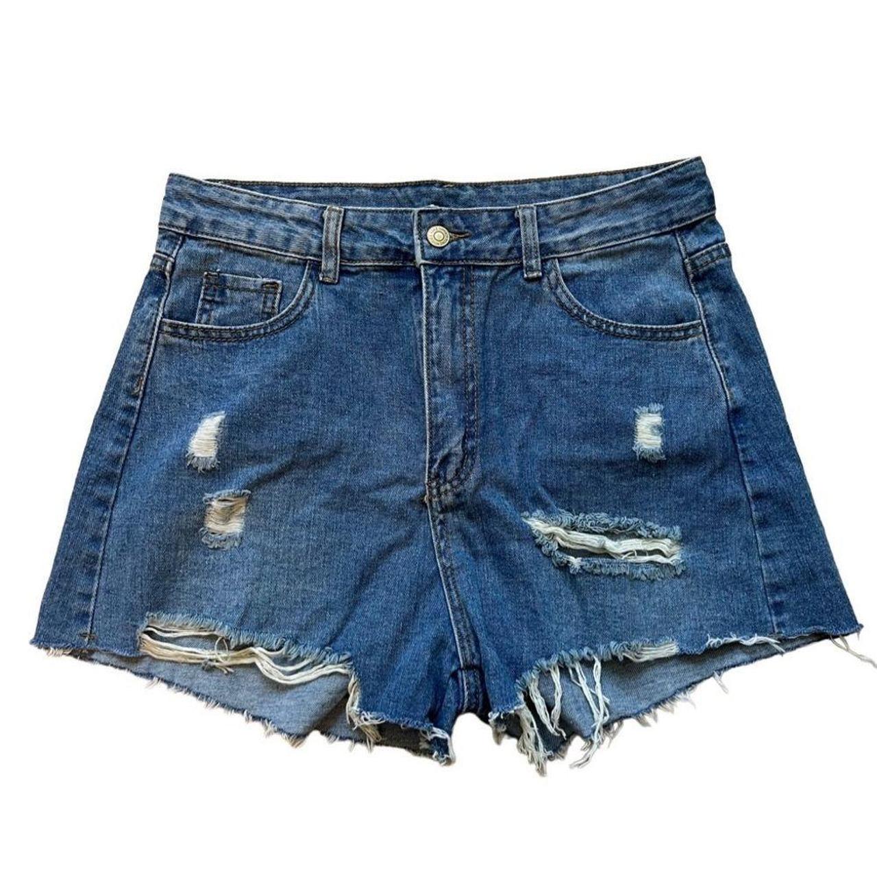 High waisted cutoff 2025 jean shorts