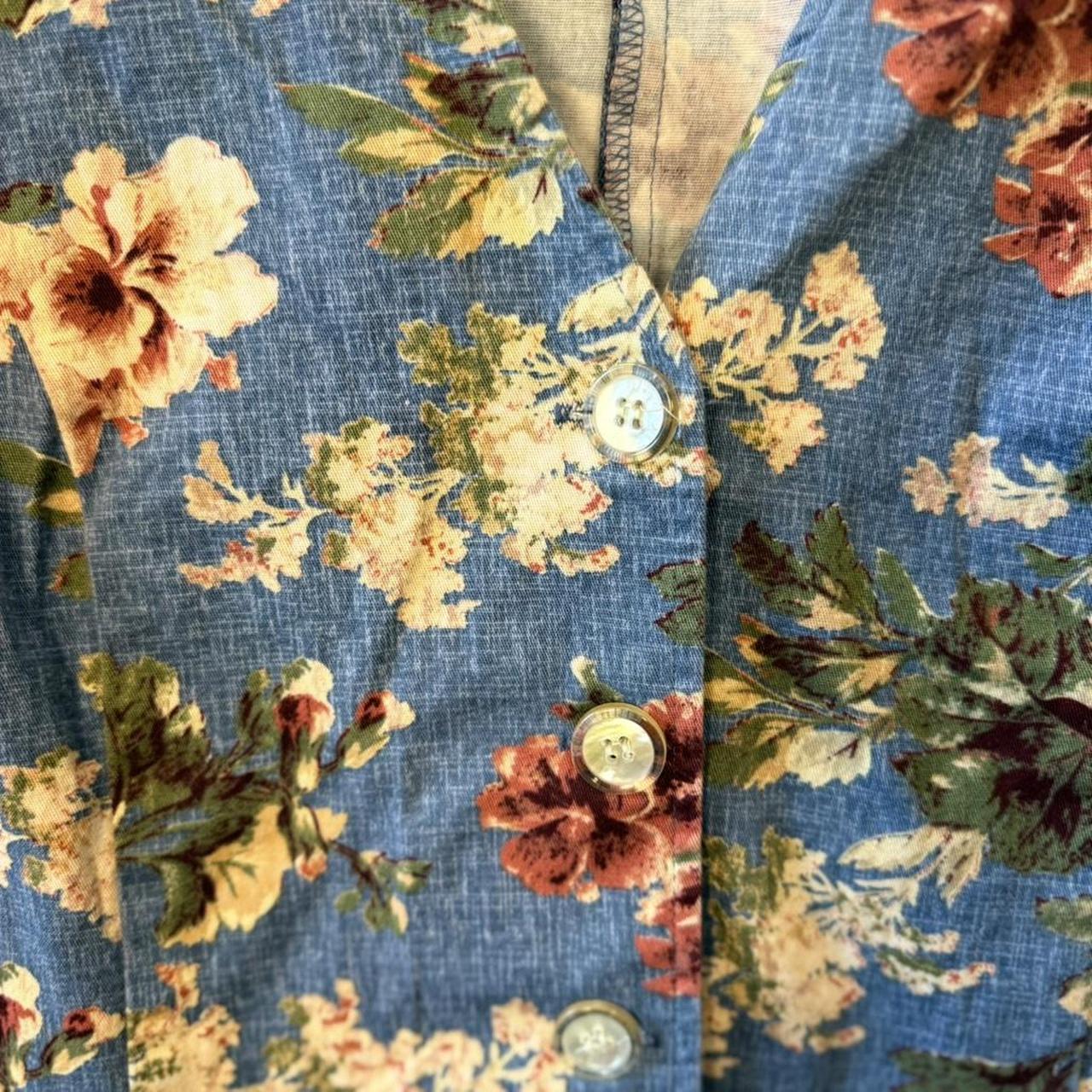 Orvis Women's Vest - Blue/Multi - M – Orvis blue … - image 5