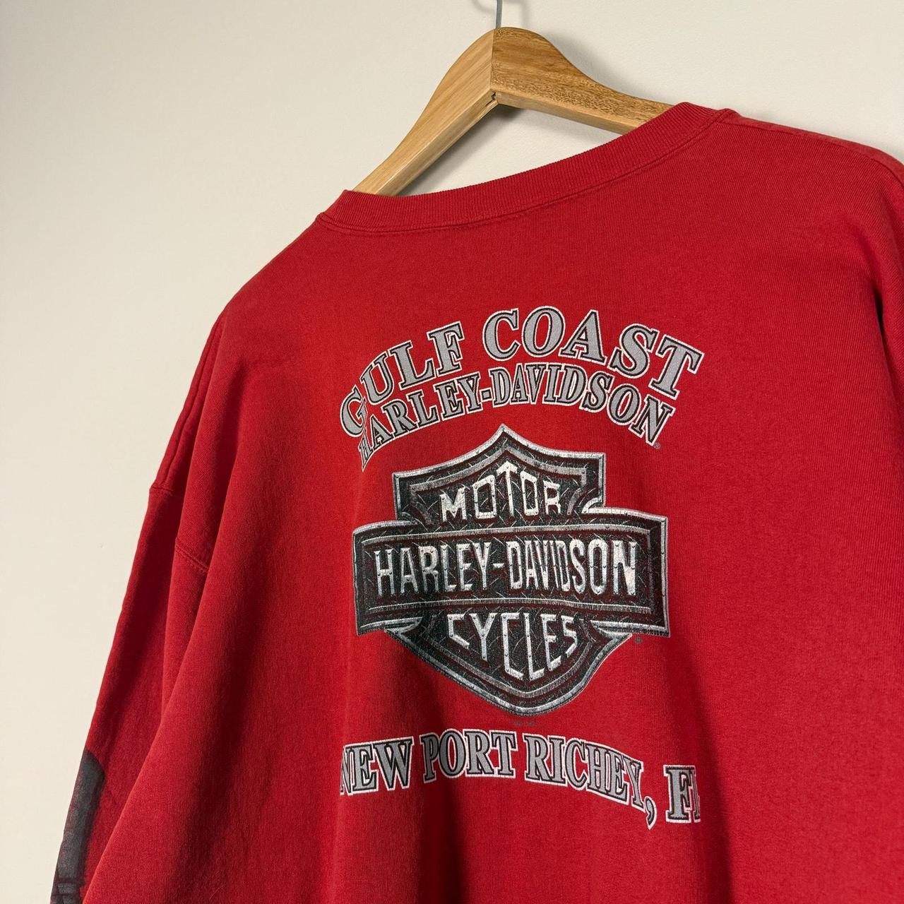 Harley Davidson Men's Sweatshirt - Red - XL – Vin… - image 5