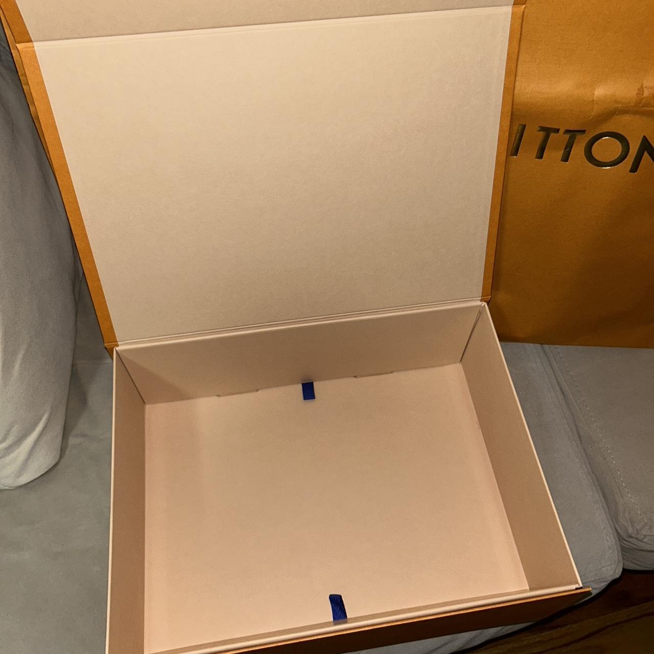 Louis Vuitton empty box magnetic extra deep box Box - Depop