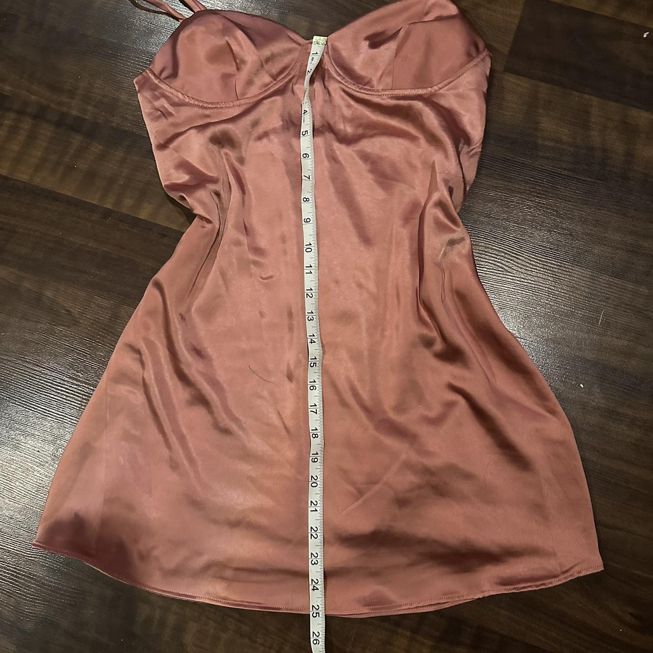 Pink Wild Fable slip dress Worn for a sorority... - Depop