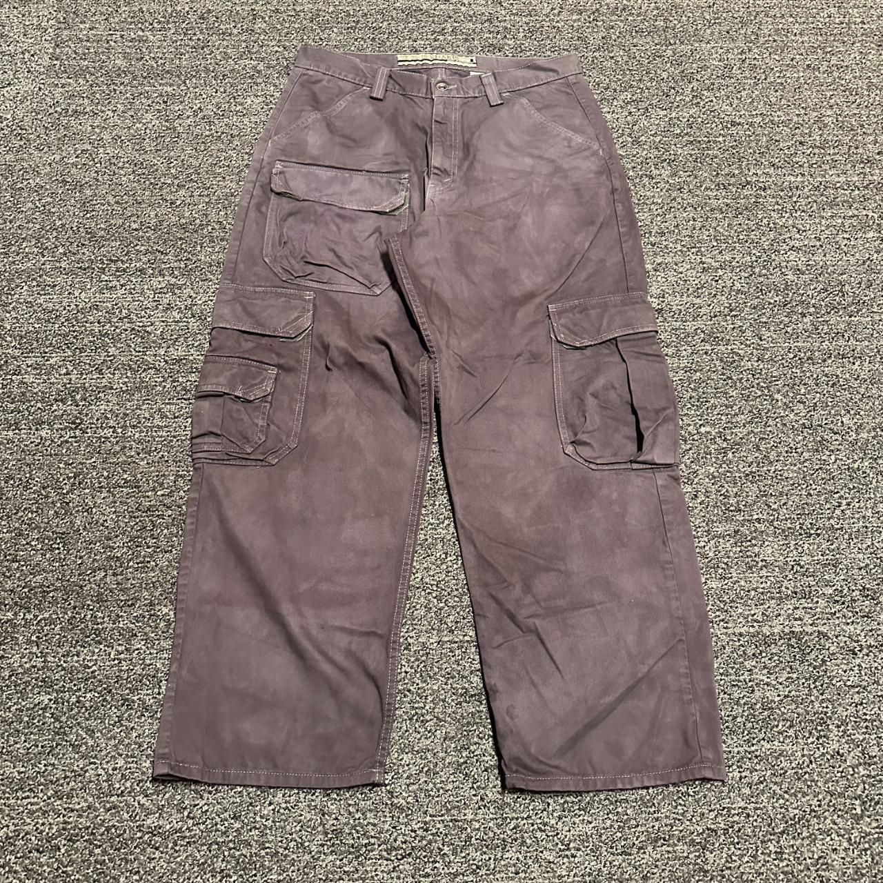 Levi's Black Baggy Cargo Pants