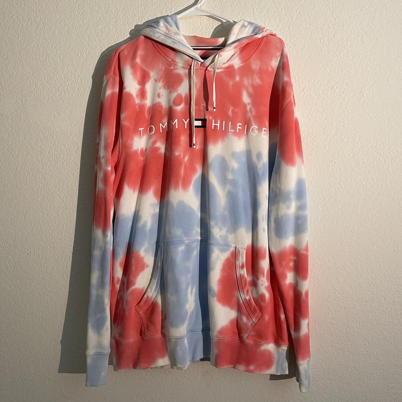 Tommy Hilfiger Tie Dye Hoodie Sweatshirt Colors