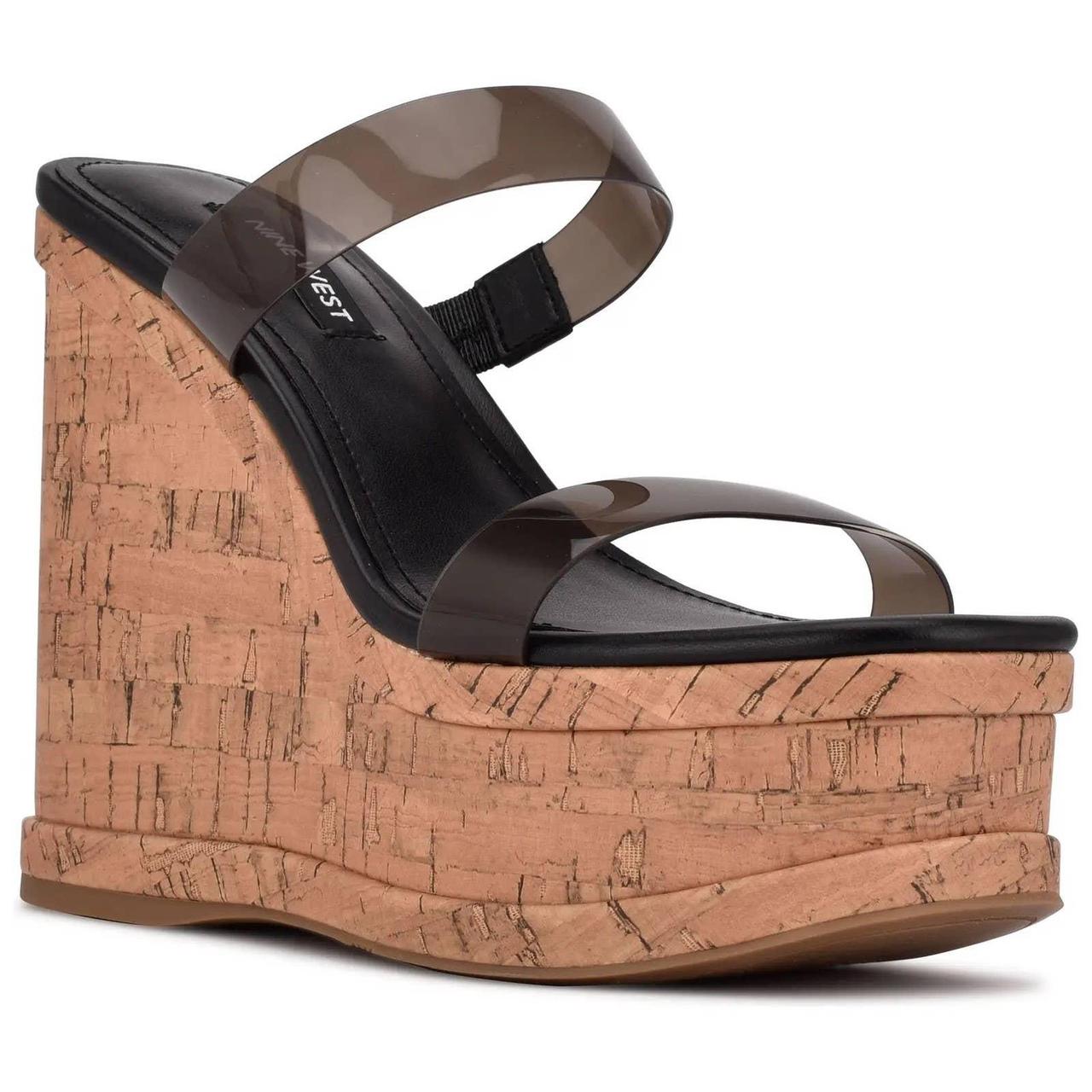 Nine west cork online wedge sandals