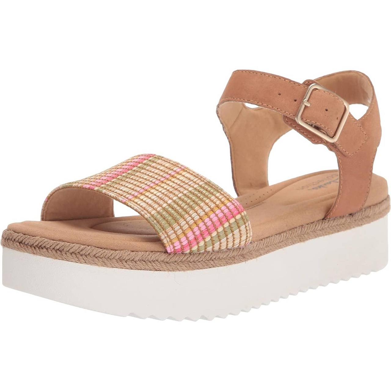 Clarks ankle strap on sale sandals