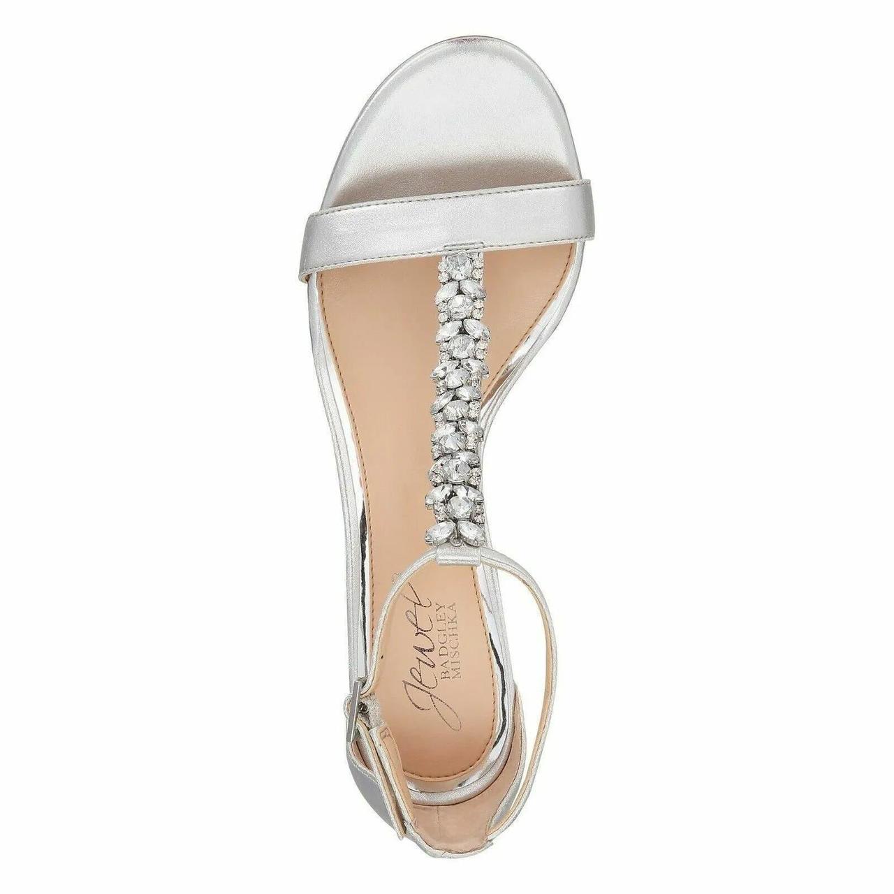 Badgley mischka lindsey store ankle strap sandal