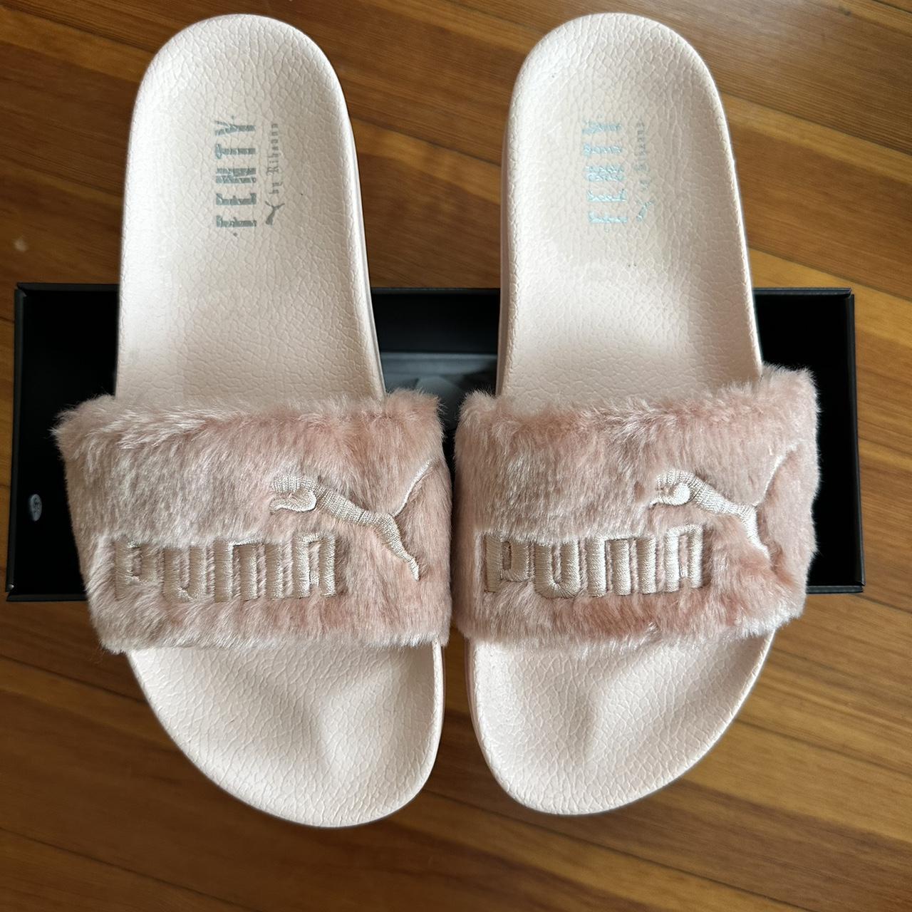 Fake best sale fenty slides