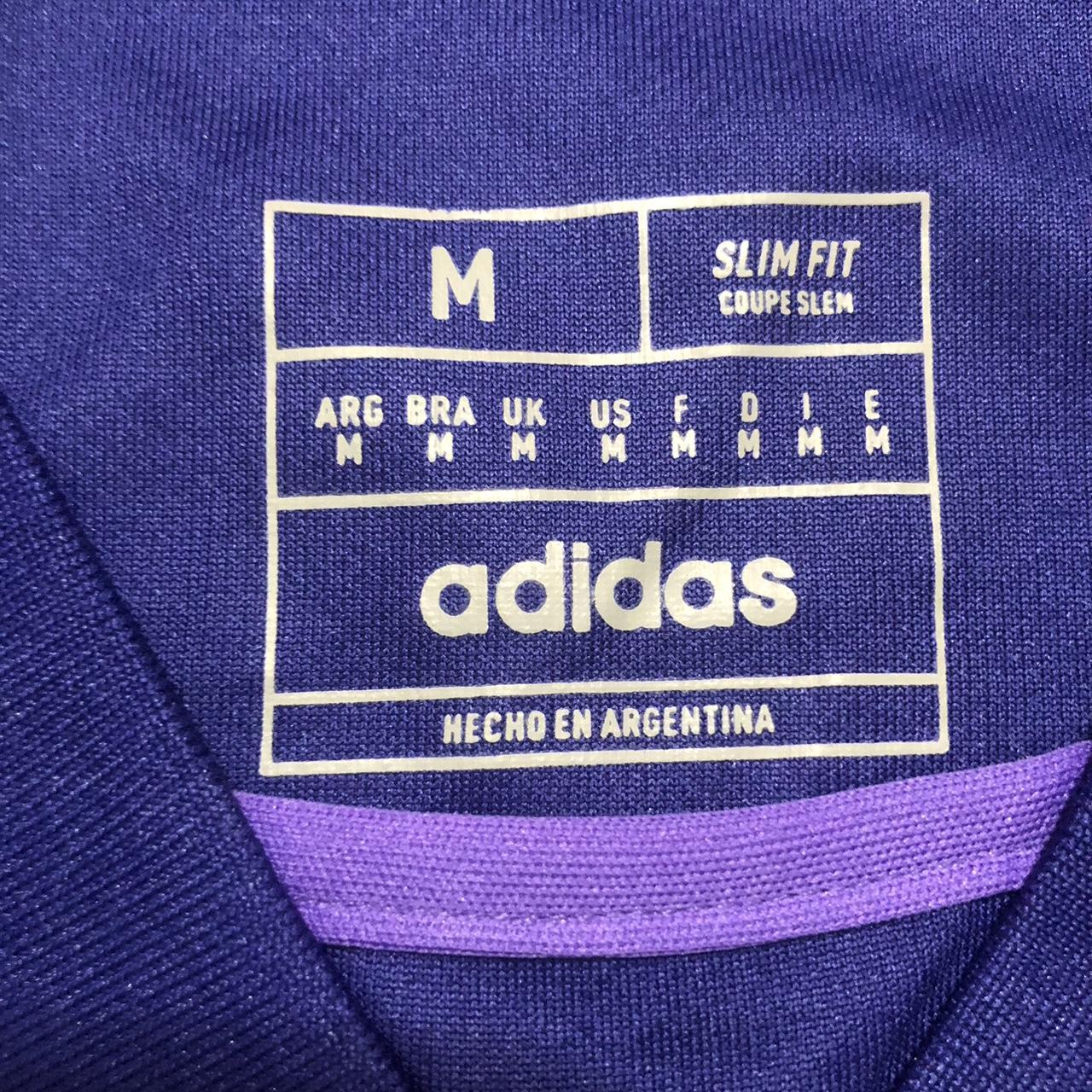 Argentina Away Purple Soccer Jersey Player Version - Depop