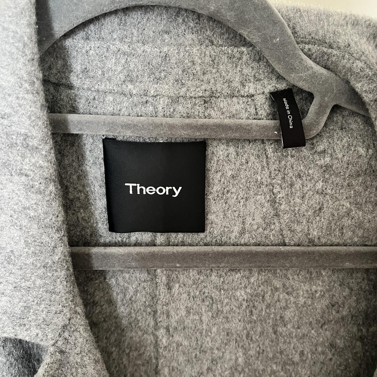 Theory hot sale grey coat