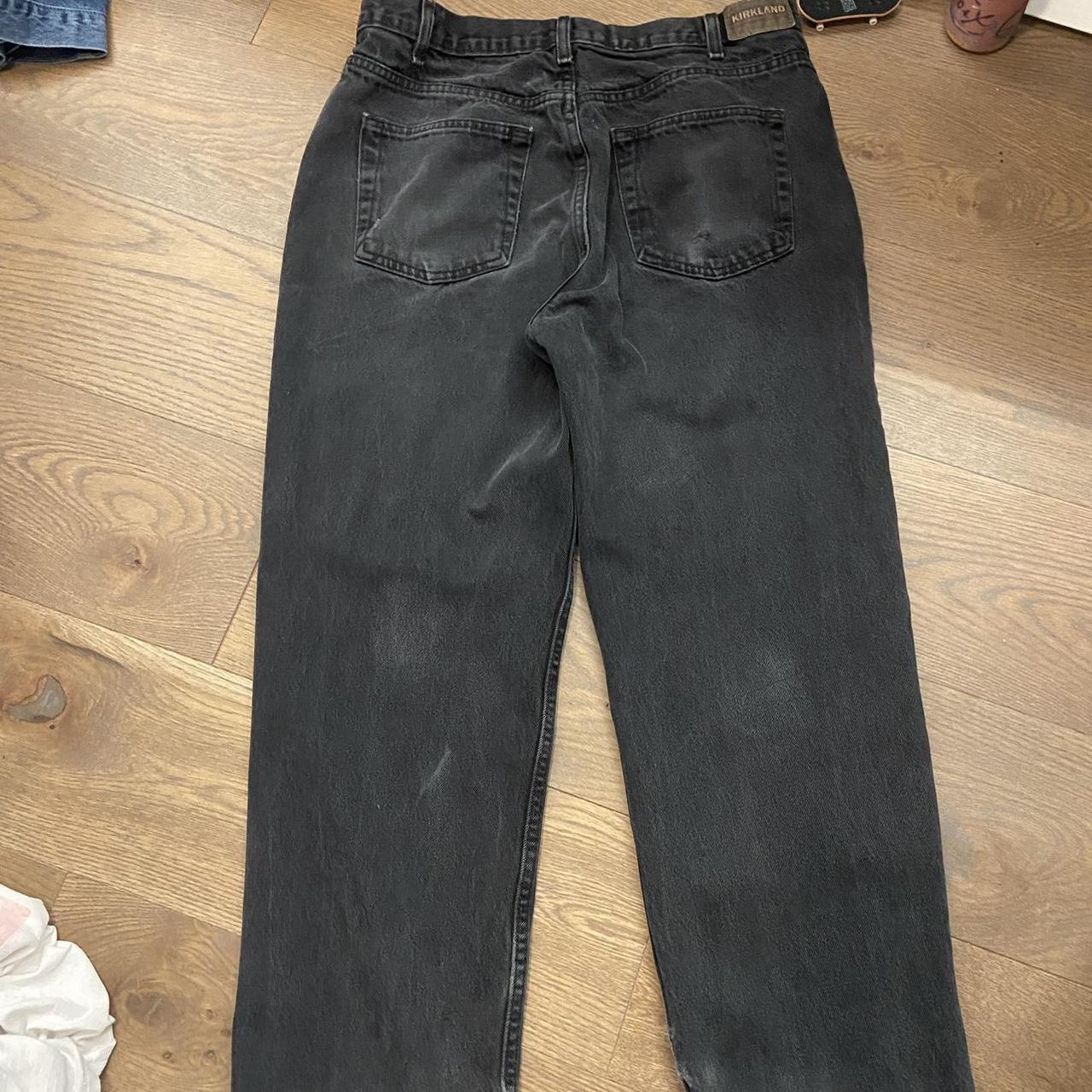 vintage kirkland signature baggy jeans 36x30 men’s... - Depop