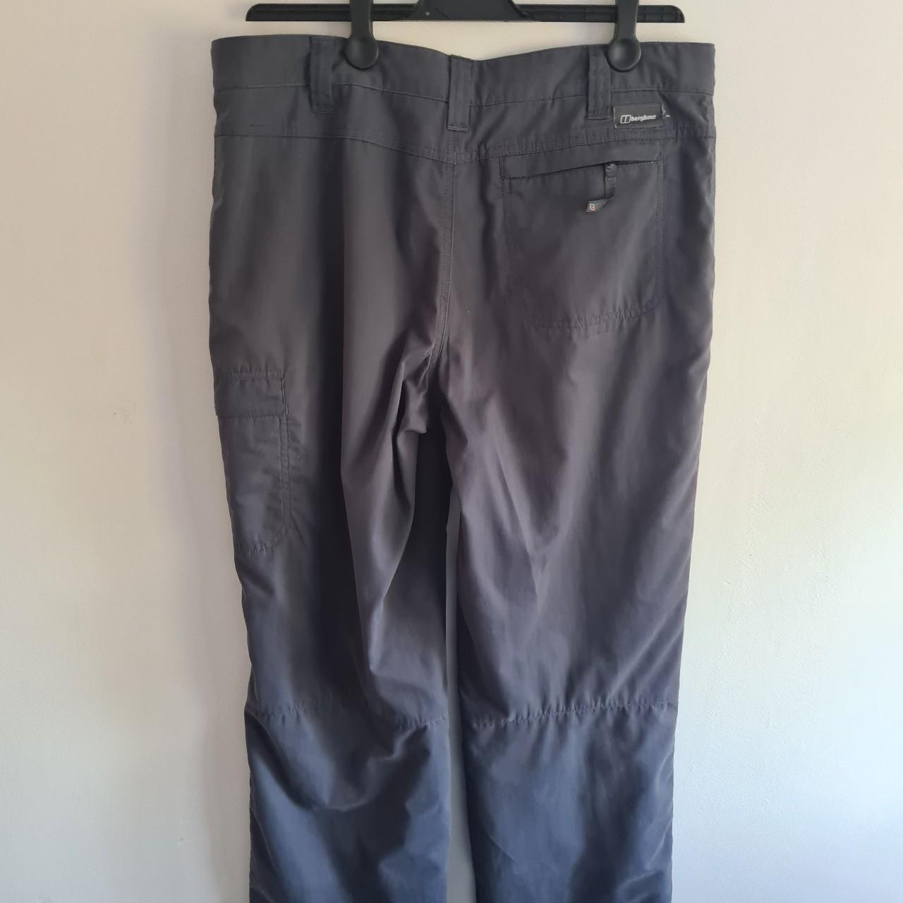 Berghaus Women's Hiking Navy Cargo Trousers Size 14... - Depop