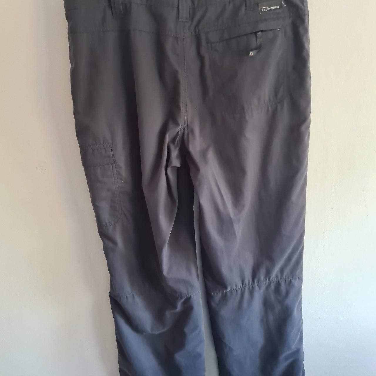 Berghaus Women's Hiking Navy Cargo Trousers Size 14... - Depop