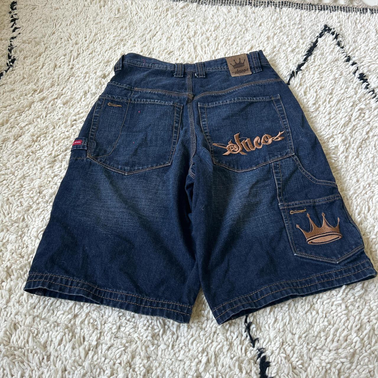 RARE JNCO BAGGY JORTS EARLY 2000s Waist 30 OPEN Depop