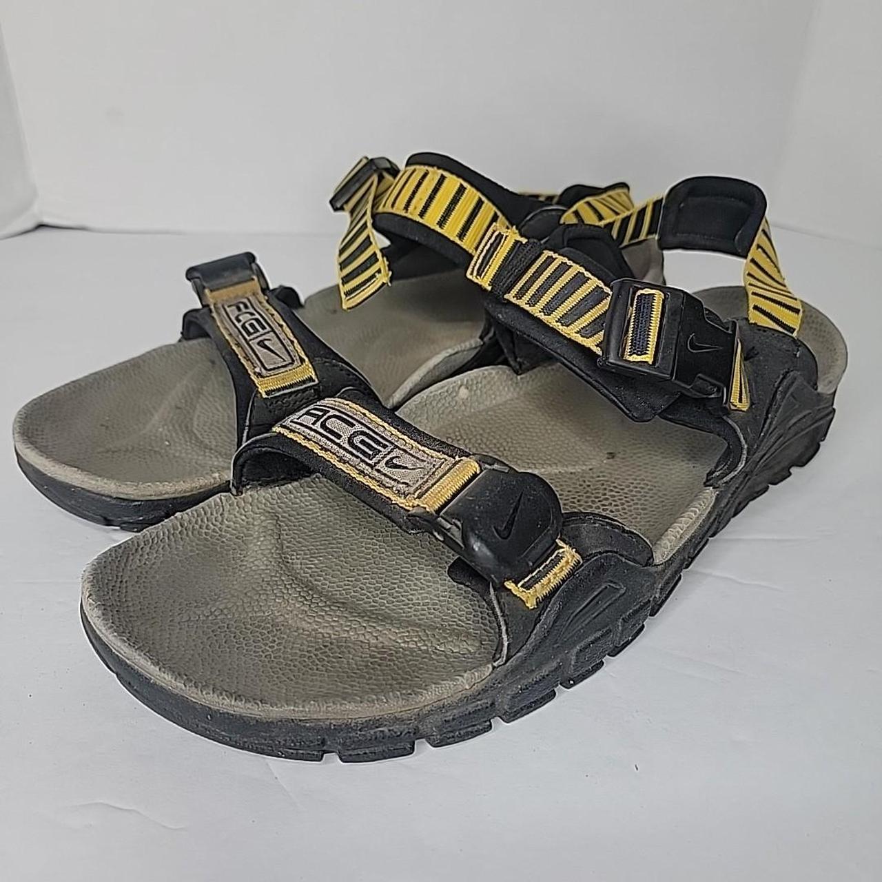 Nike Sandals Vintage ACG Sandals Size 10 Black. Depop