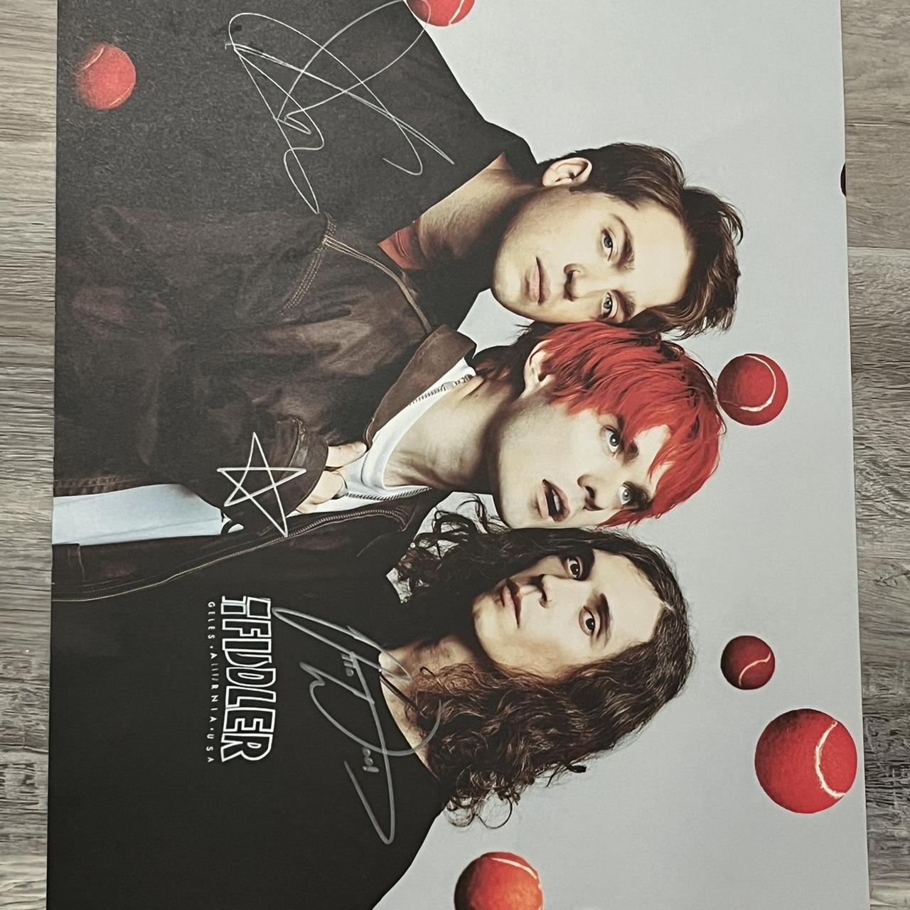 Waterparks Signed Poster sale