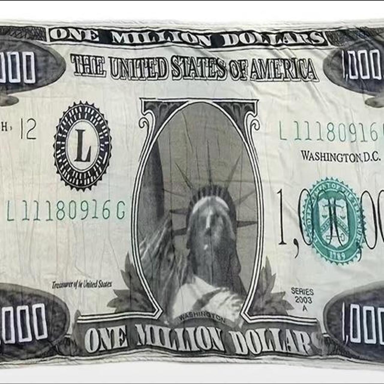 Dollar bill blanket Depop