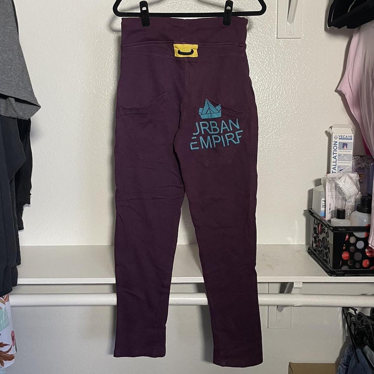 Burgundy Adidas Adibreak Track Pants Size XS. - Depop