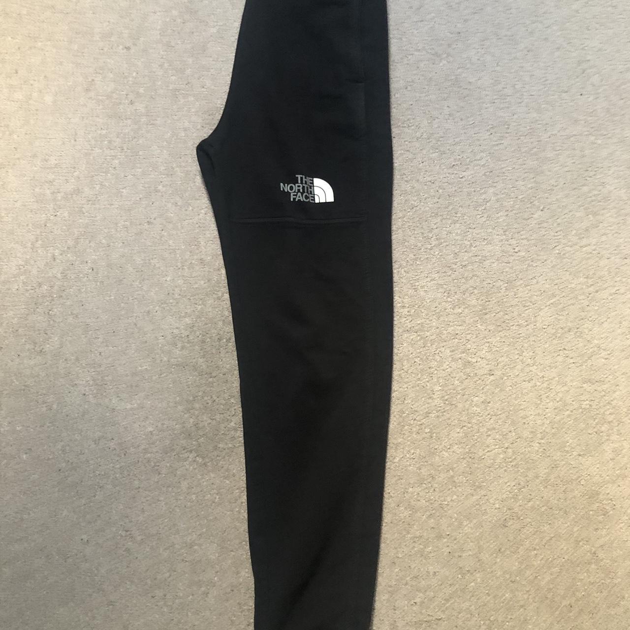 Black north face tracksuits -Great condition -Free... - Depop