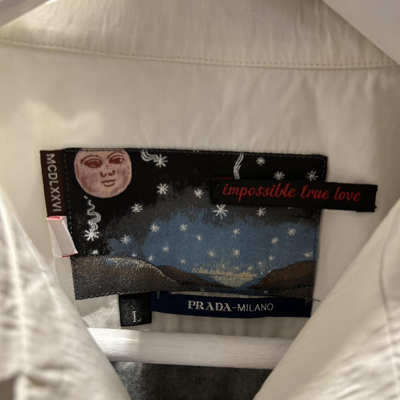 Prada Impossible True Love Shirt Size Large Boxy | Depop