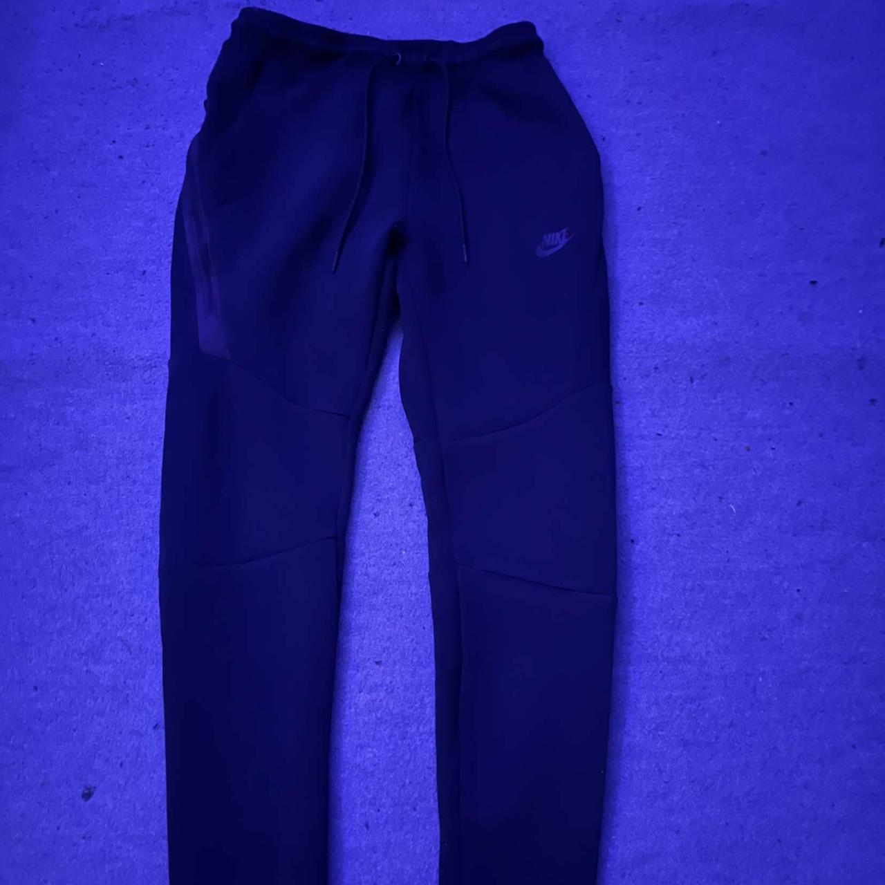mens nike tech tracksuit black