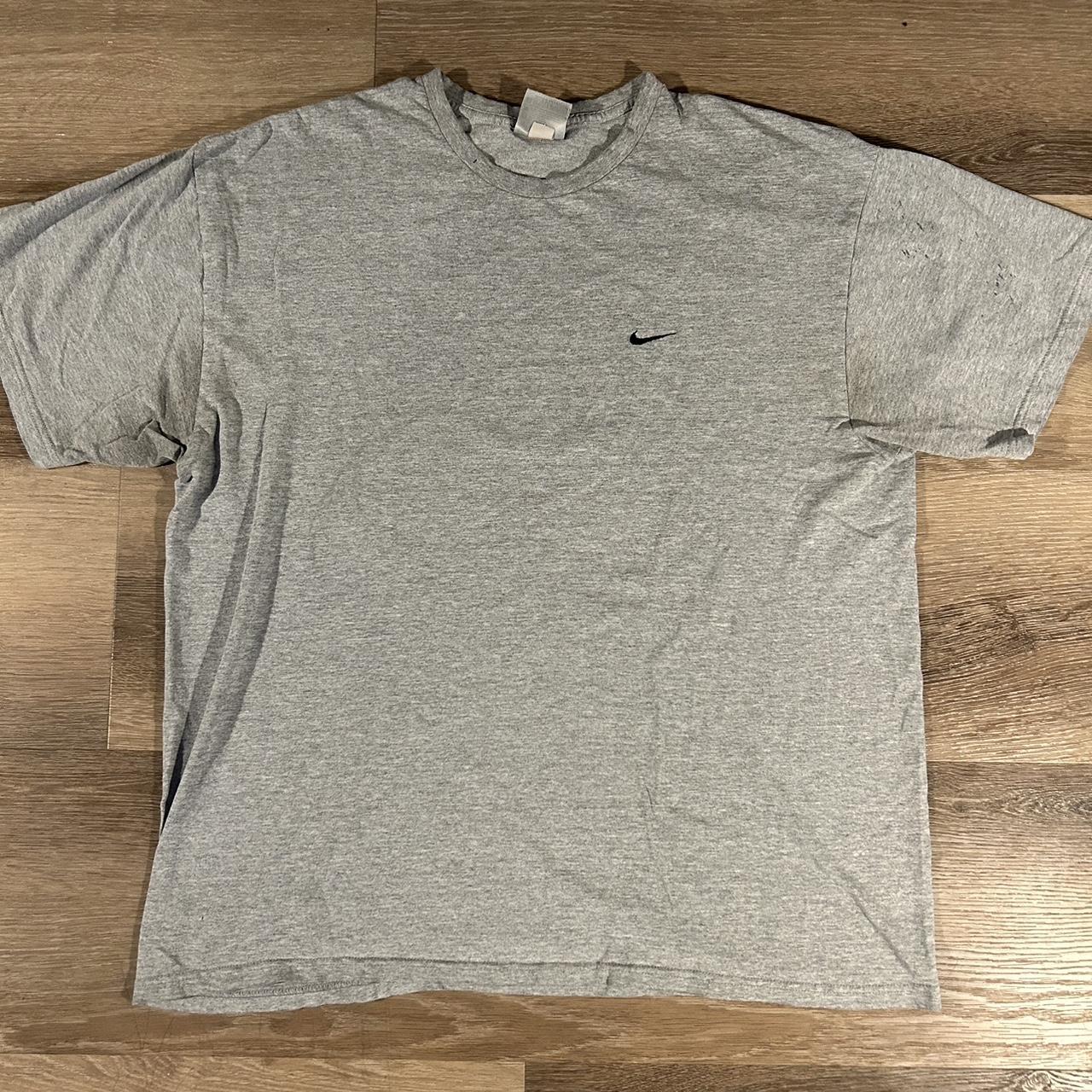 Nike Men's T-Shirt - Grey - L