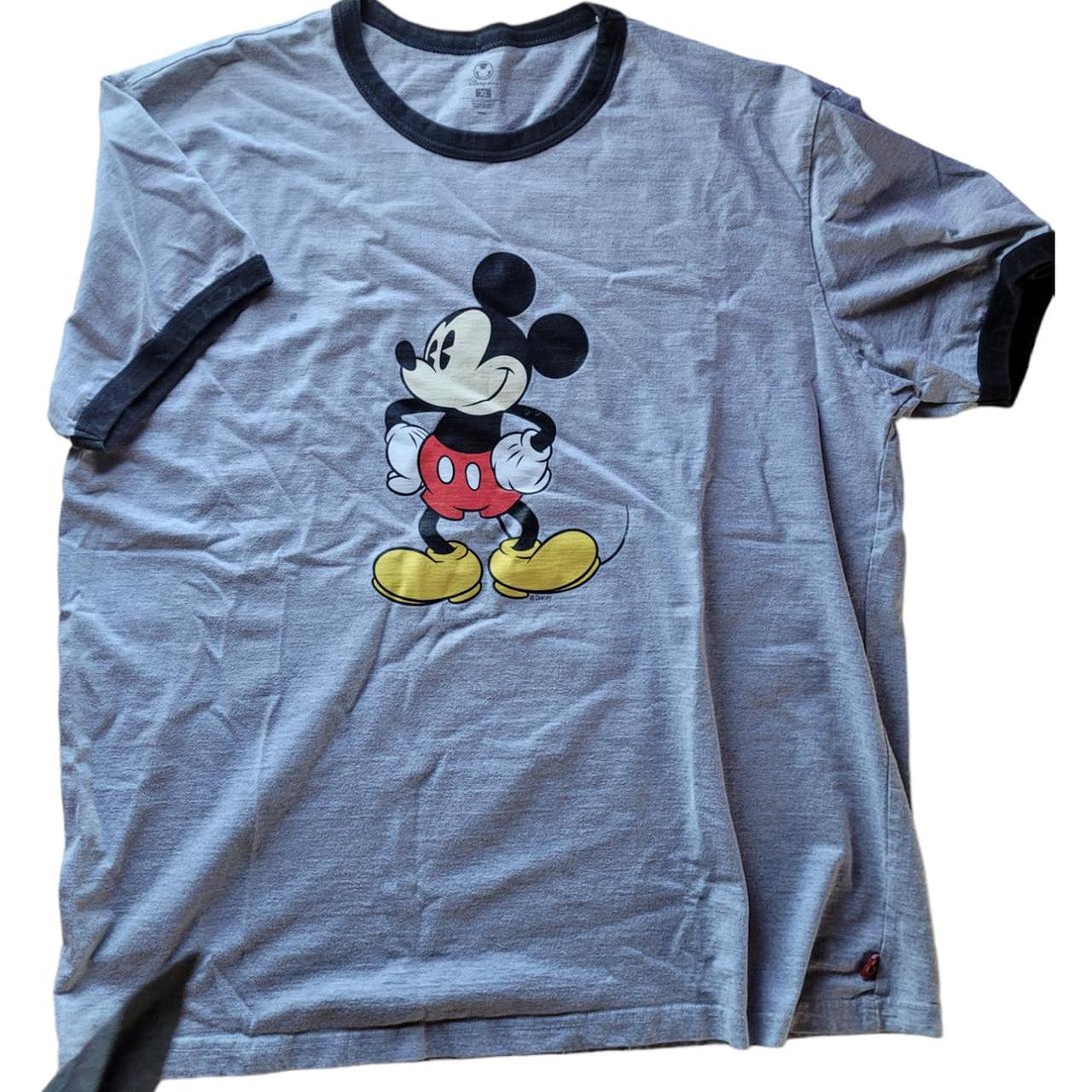 Disney Men's Grey T-shirt | Depop