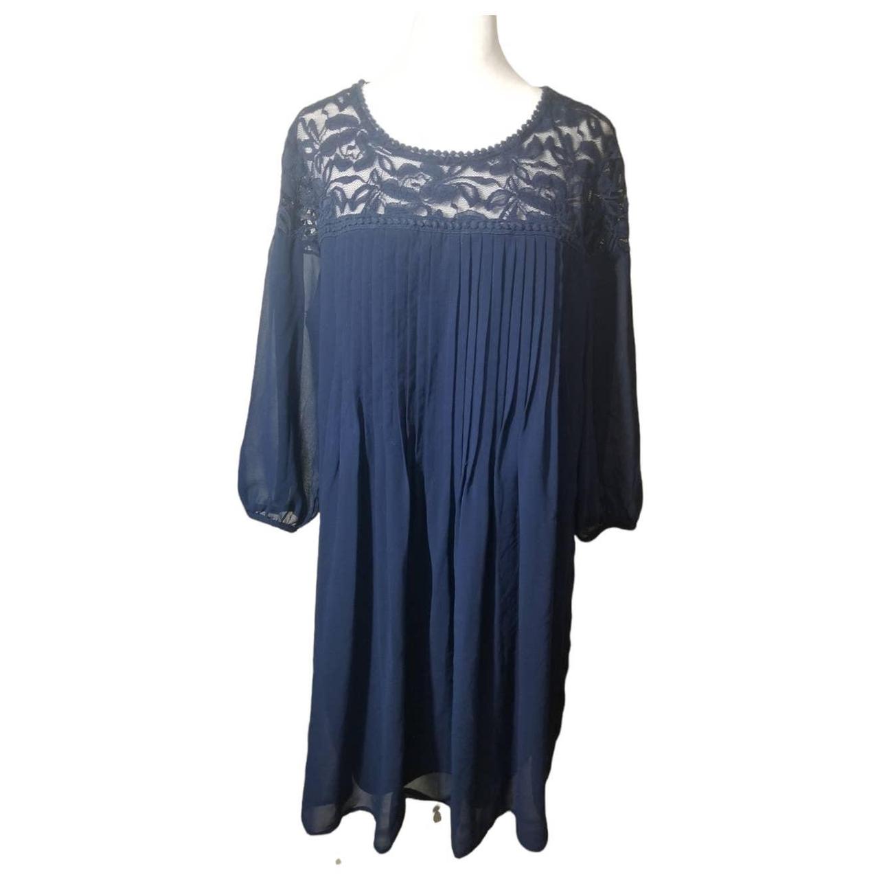 Wish navy shop blue dress