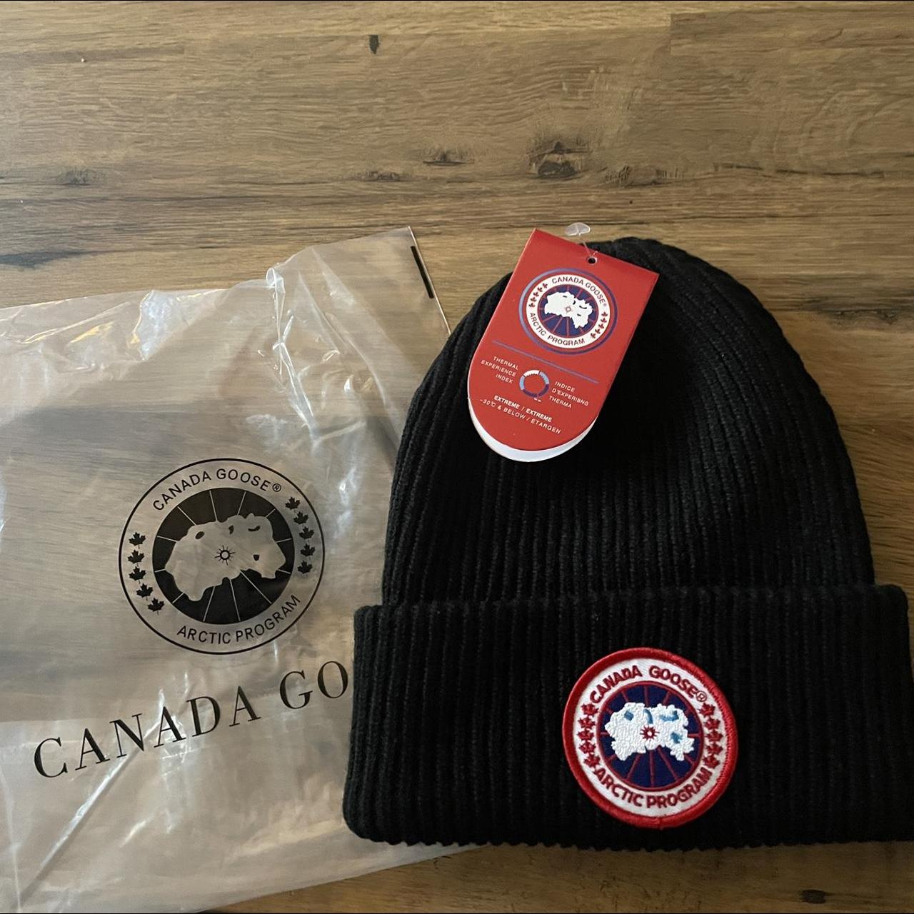 Canada goose beanie, perfect essential for winter. - Depop