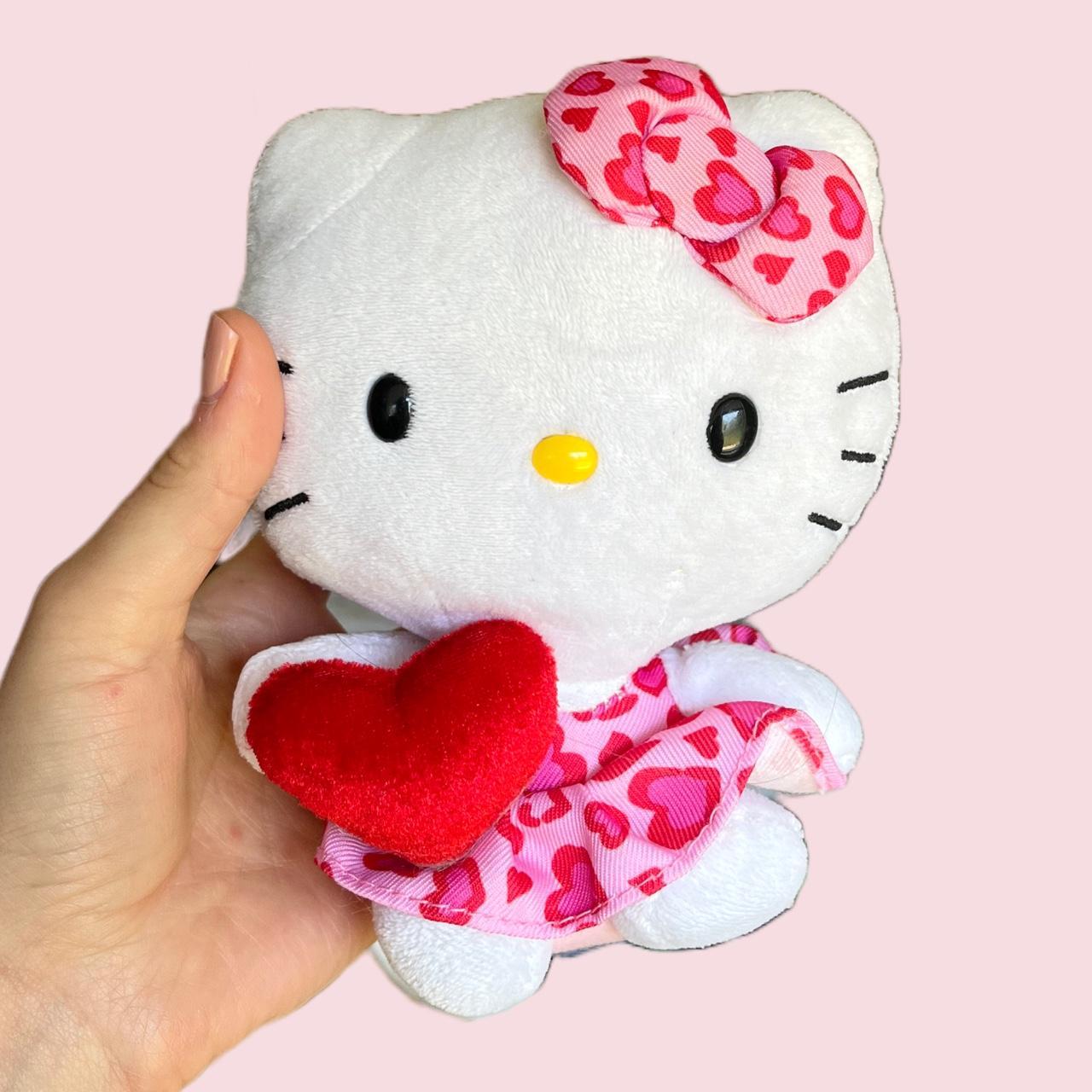 Hello Kitty plush with heart