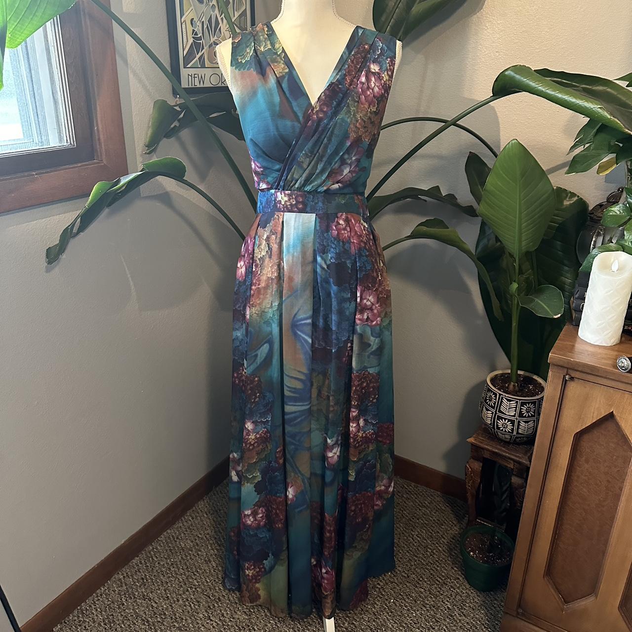 Floryday maxi floral formal dress Brand new with tags Depop