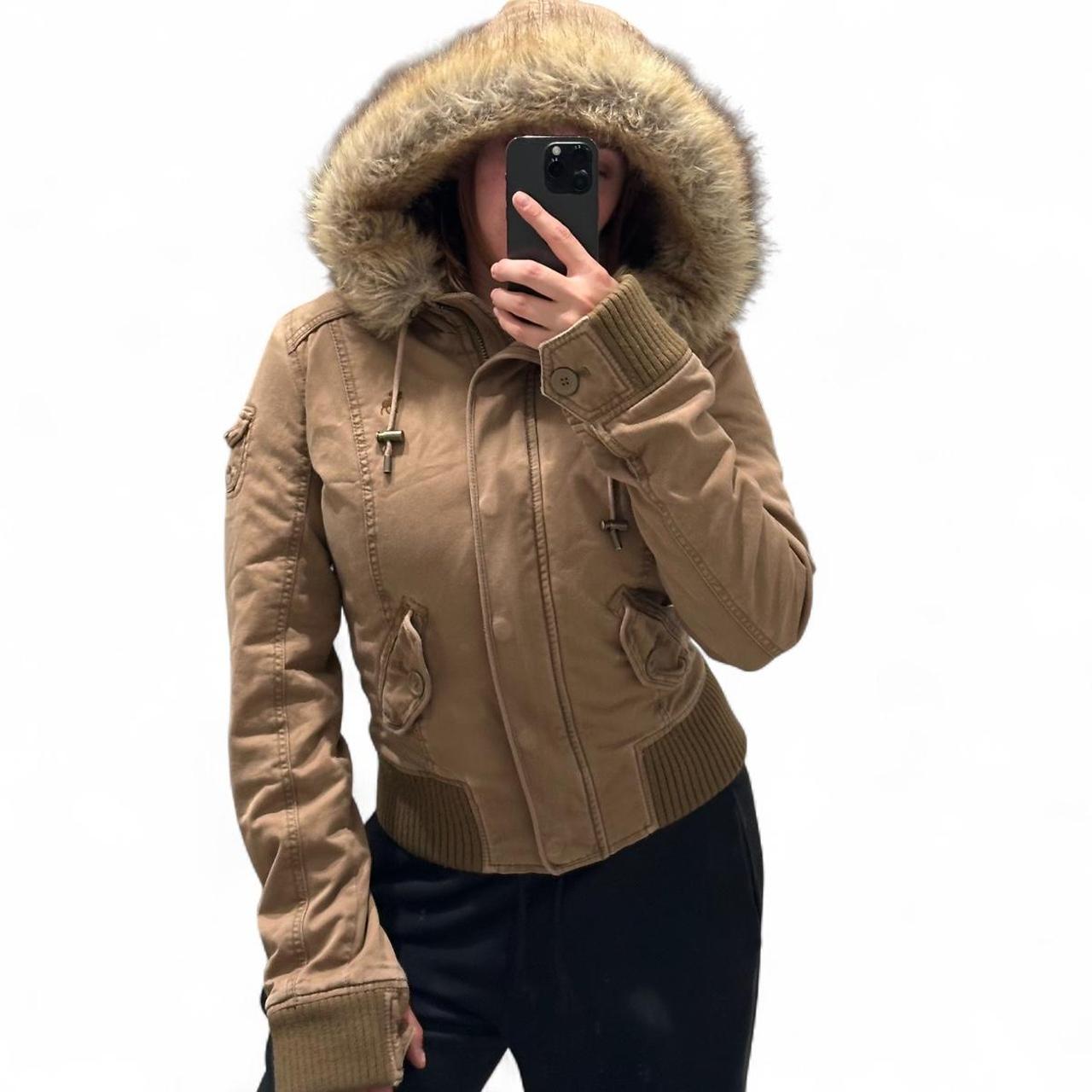 ジャケット・アウター factotum archive y2k fur jacket ririzip Faux-Fur Zip Jacket | Old Navy