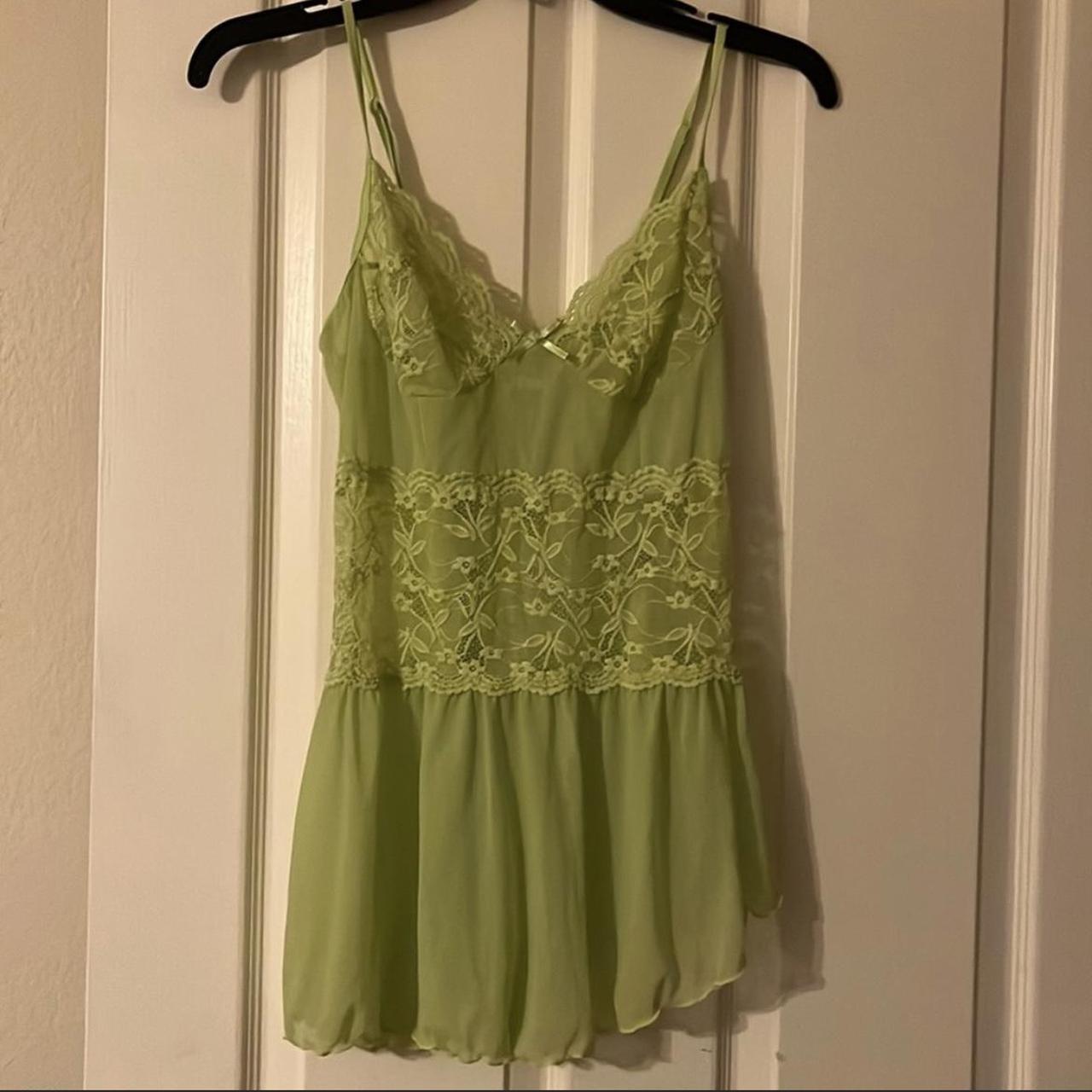 Escante Women's Green Nightwear Depop